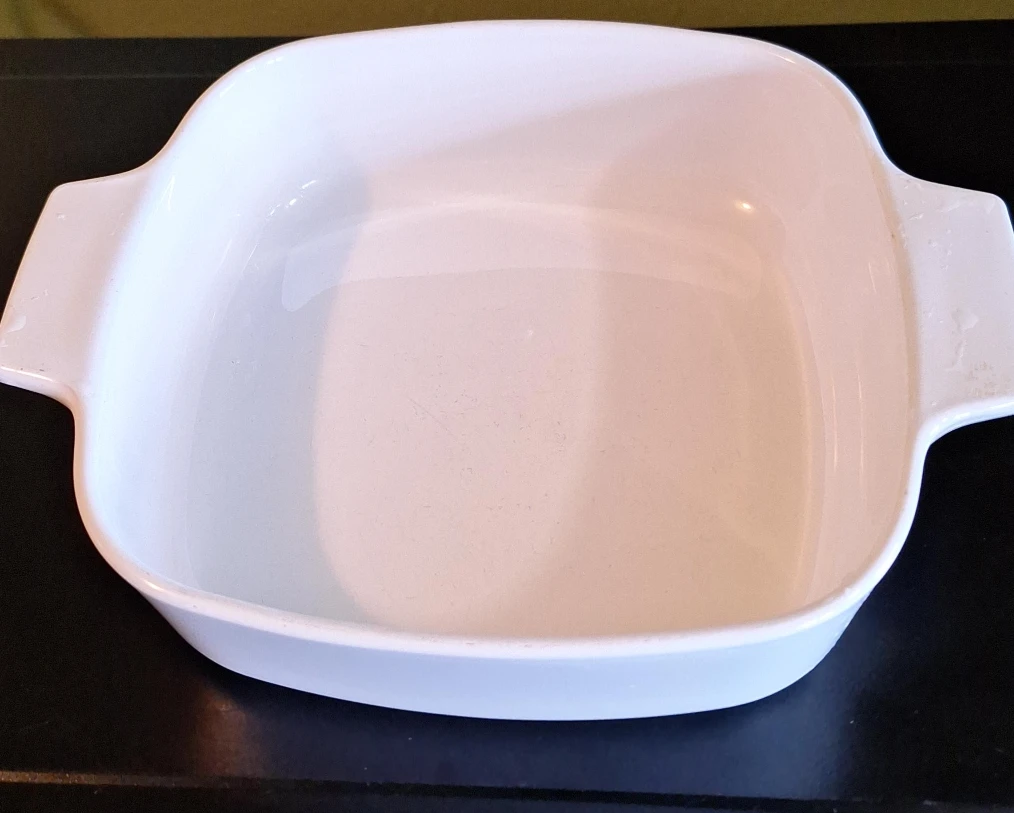 White Square Baking Dish
