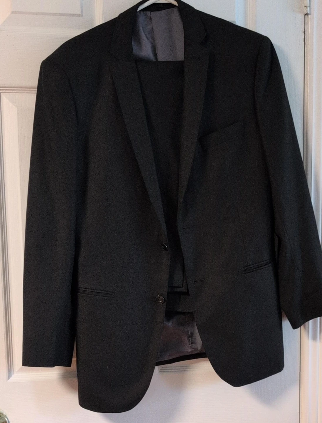 Black Suit Jacket and Pants