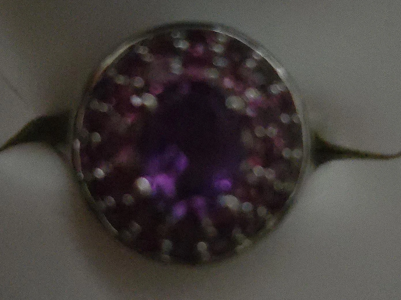 Purple Gemstone Ring
