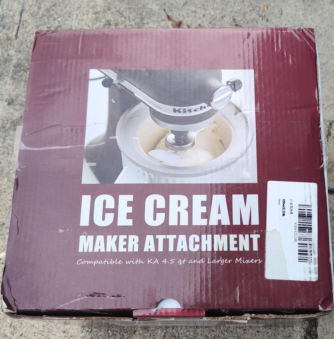 KitchenAid Ice Cream Maker Attachment