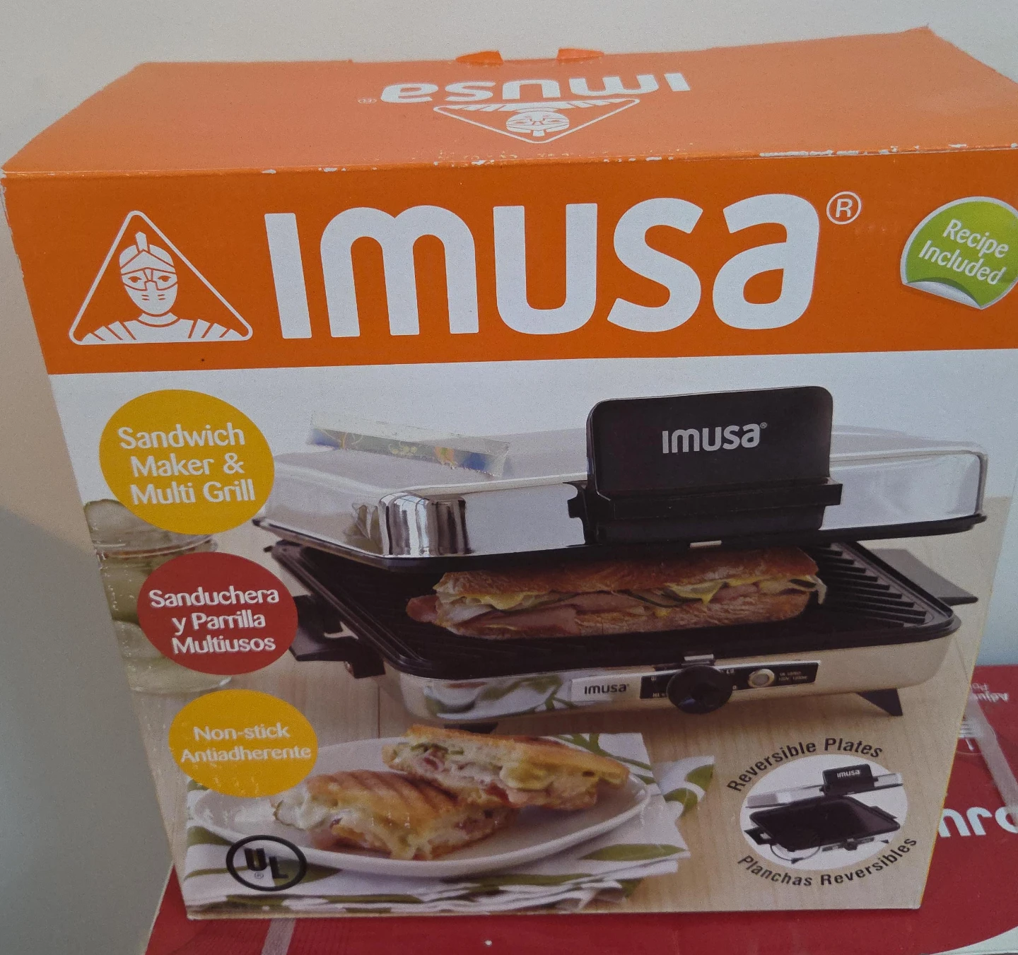 Imusa Sandwich Maker & Multi Grill