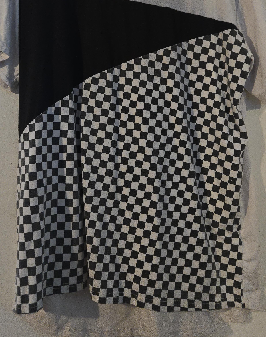 Checkerboard Pattern T-Shirt