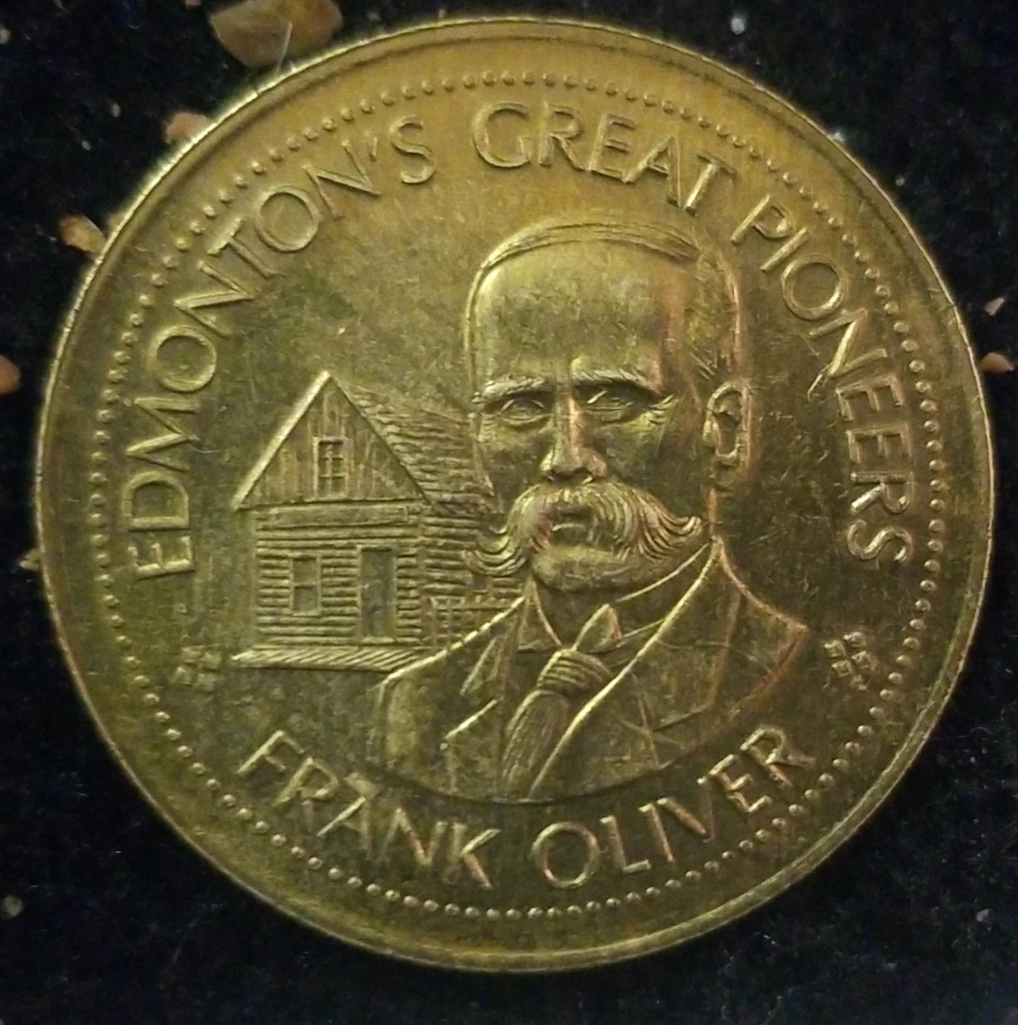 Edmonton's Great Pioneers Frank Oliver Commemorative Coin