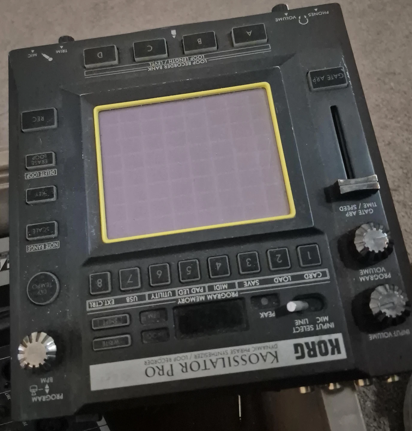 Korg Kaossilator Pro Dynamic Phase Synthesizer/Loop Recorder