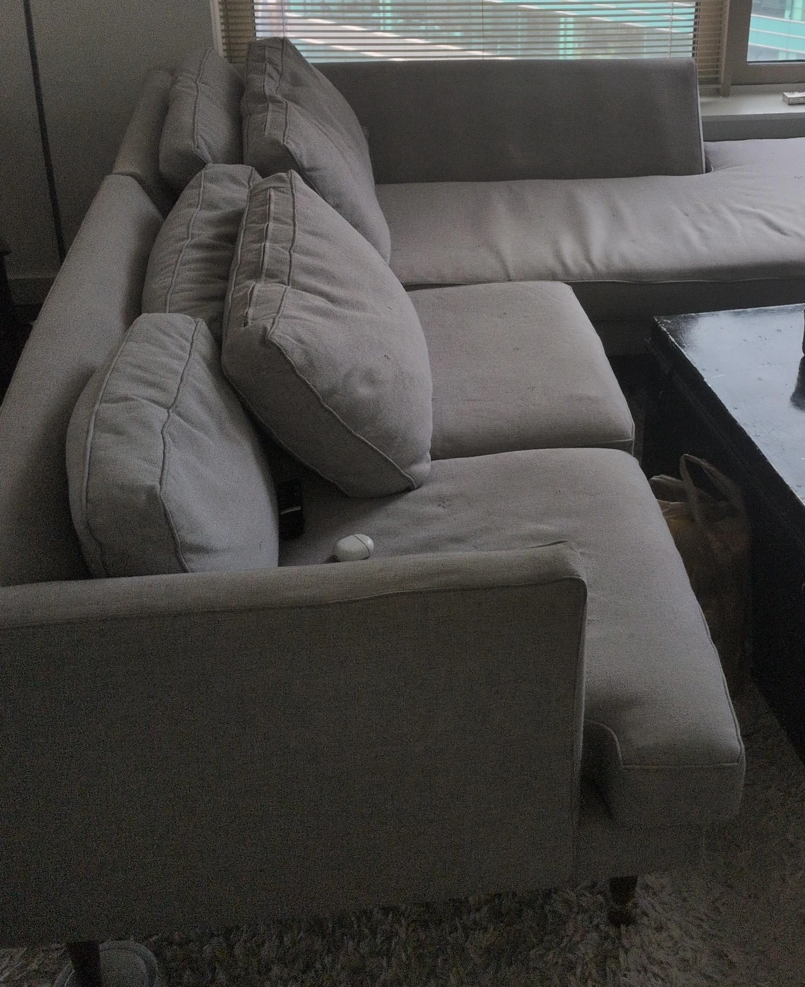 Light Gray Sectional Sofa