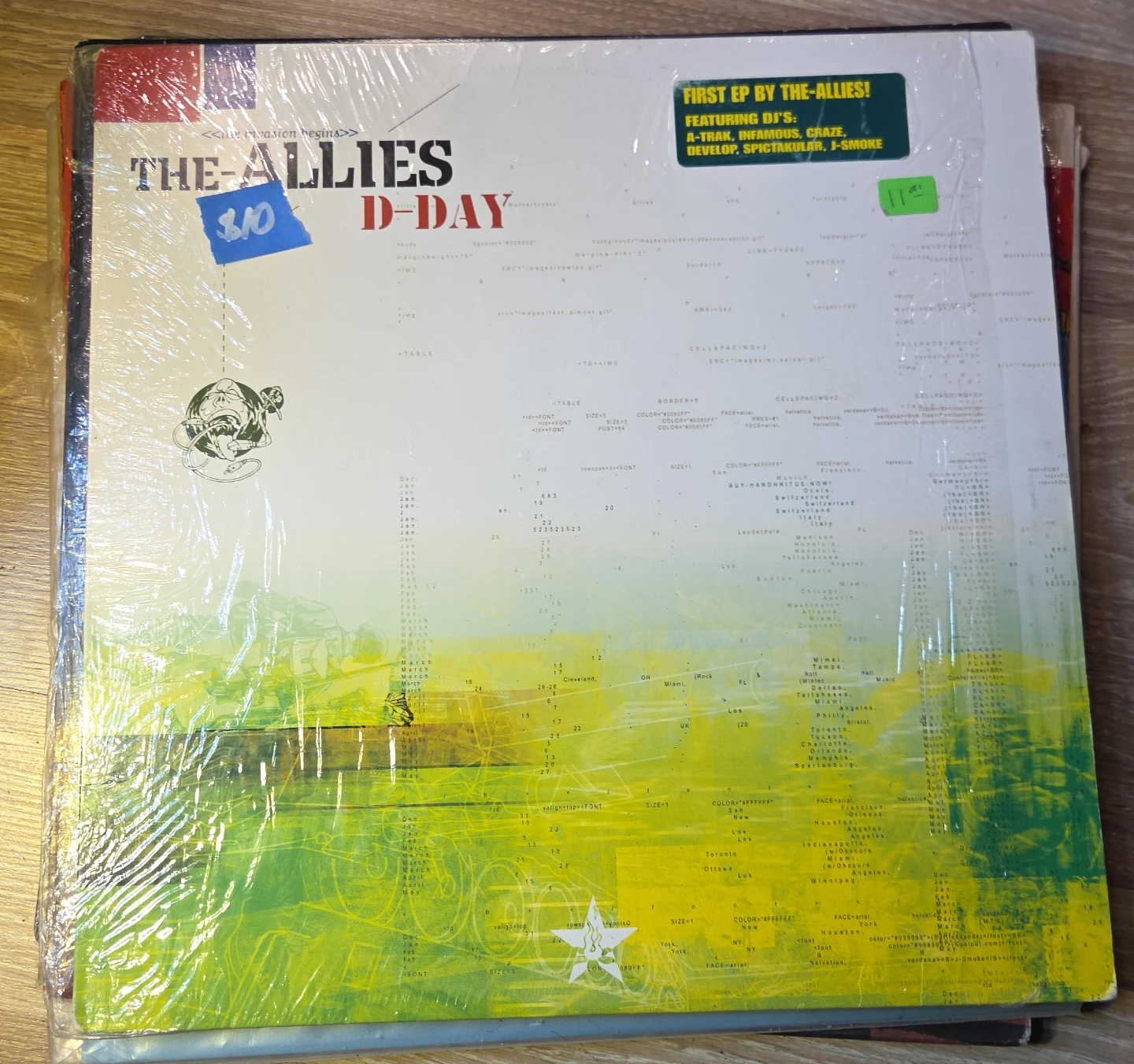 The Allies D-Day EP Vinyl Record