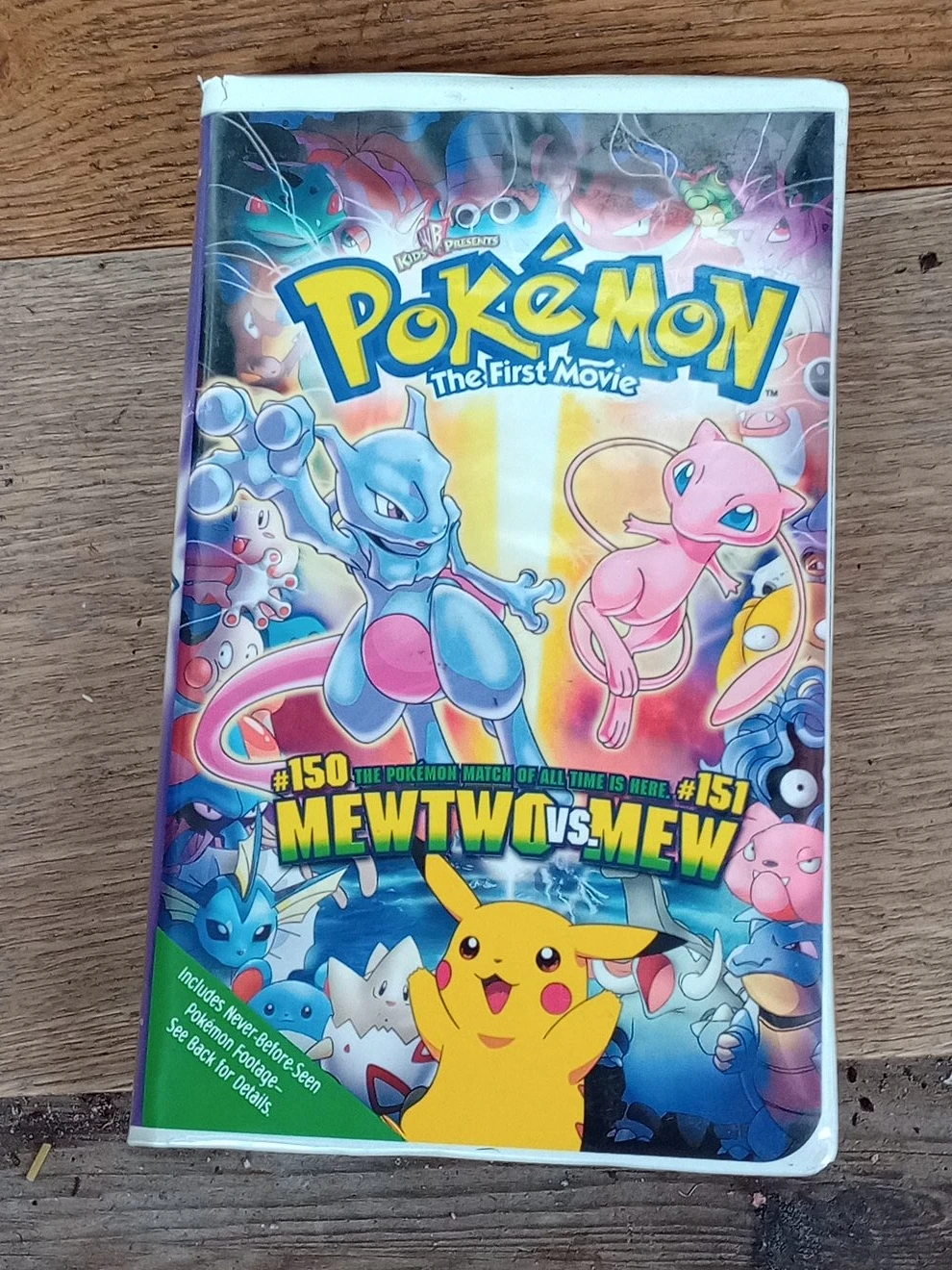 Pokemon: The First Movie VHS