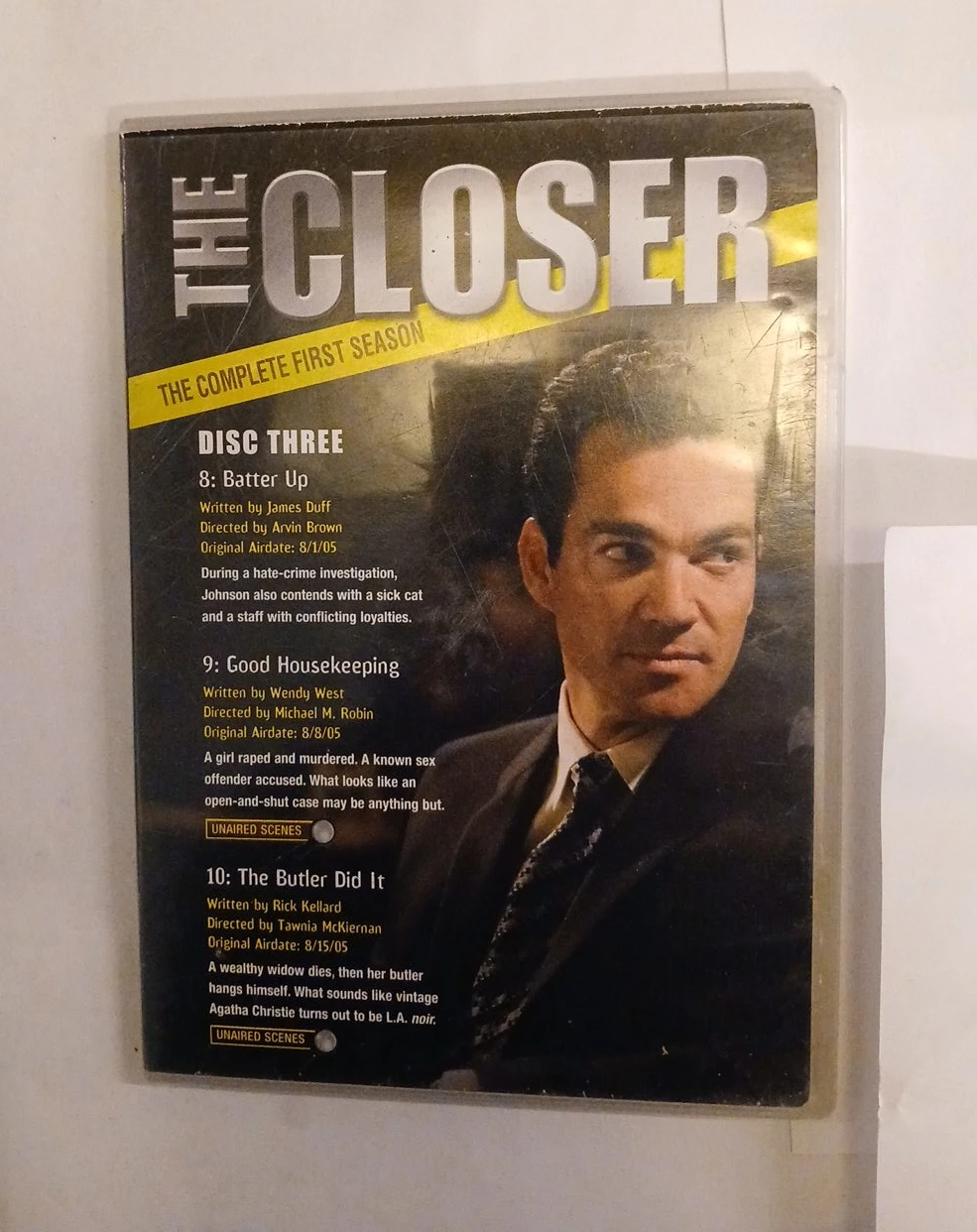 The Closer The Complete First Season Disc Three DVD