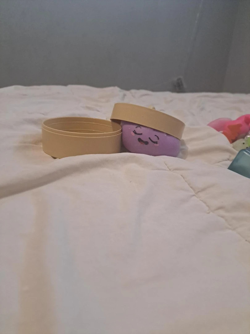 Purple squishy dumpling