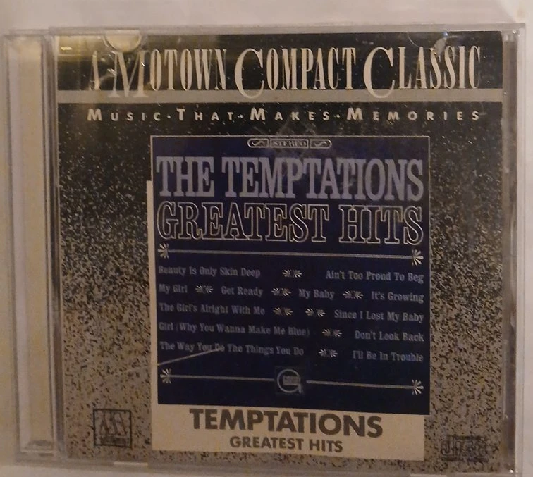The Temptations Greatest Hits Motown Compact Classic CD