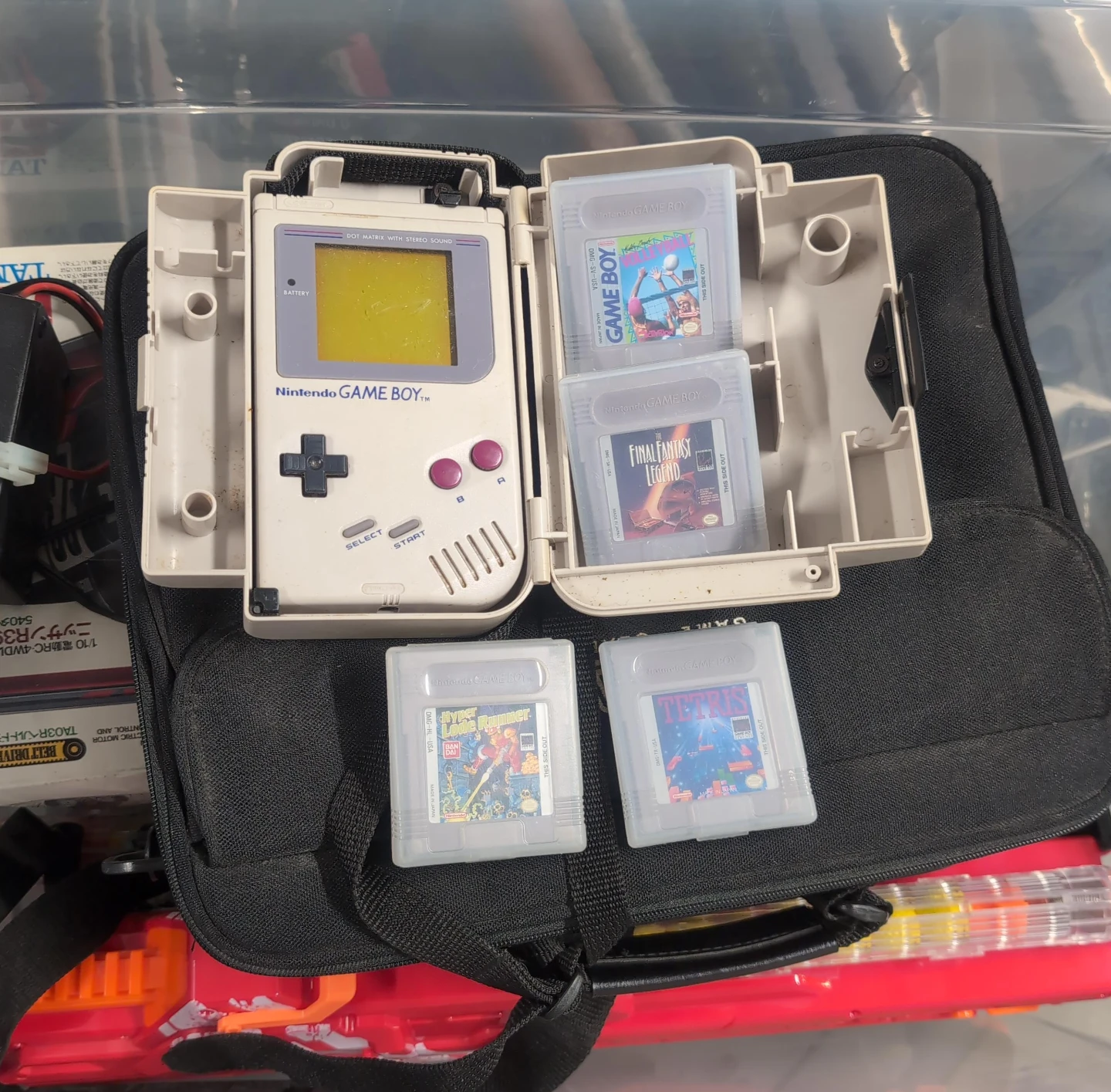 Nintendo Game Boy with 4 Games