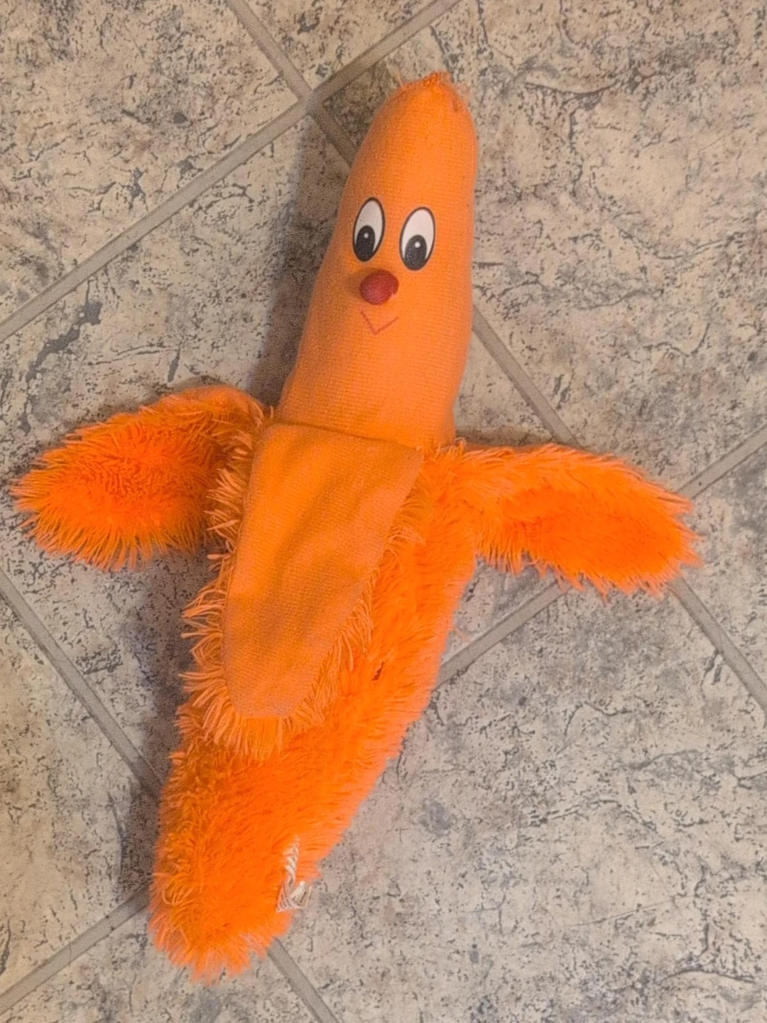 Orange Banana Plush Toy
