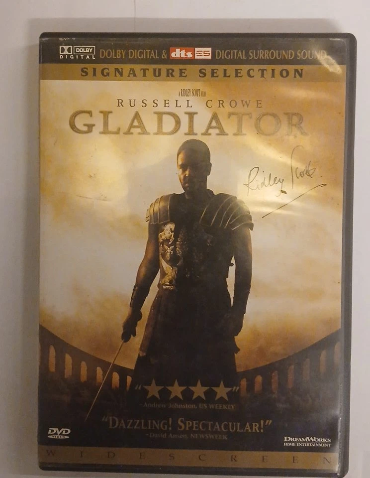 Gladiator DVD - Signature Selection