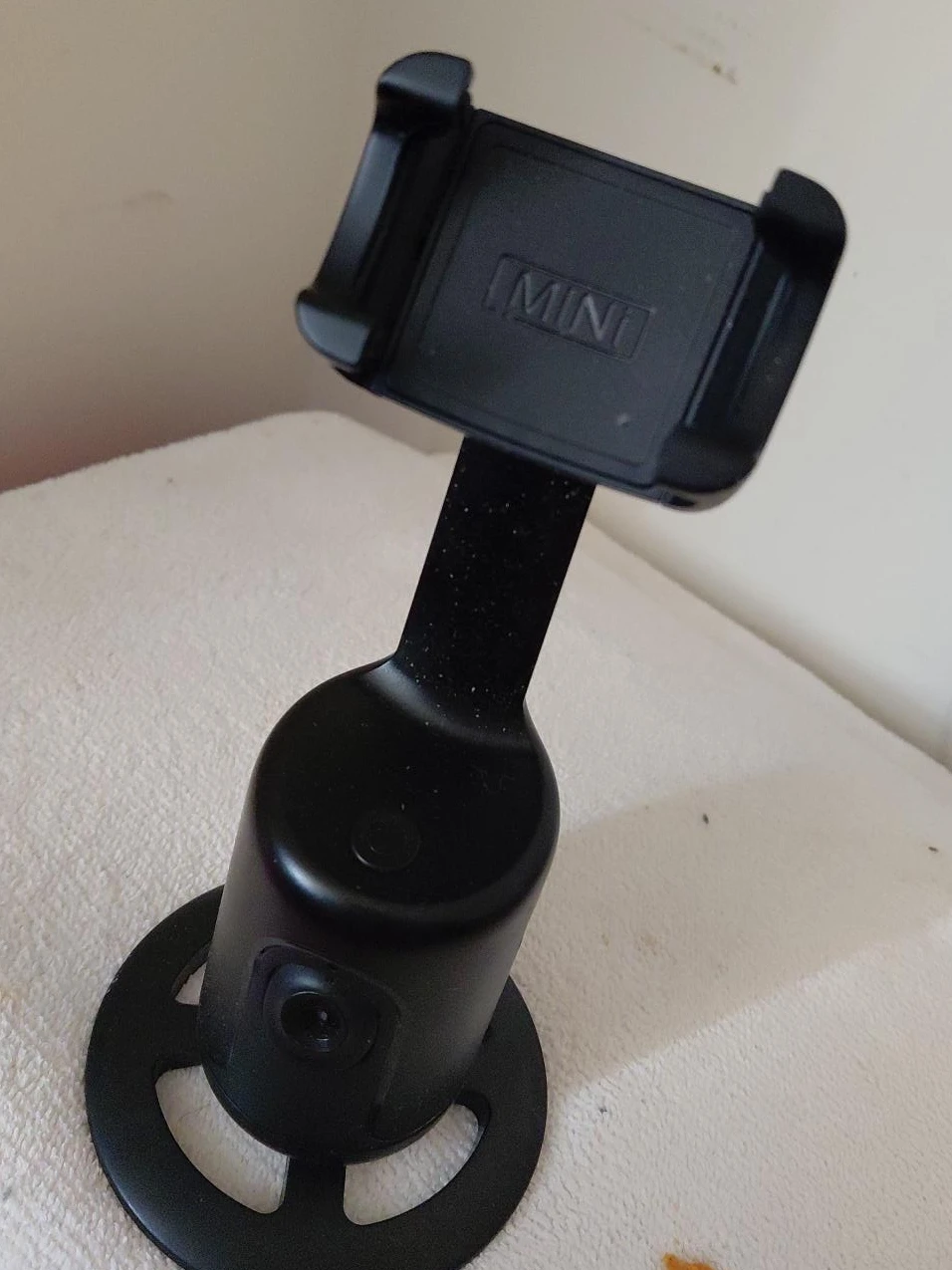 Black "MINI" Car Cup Holder Phone Mount