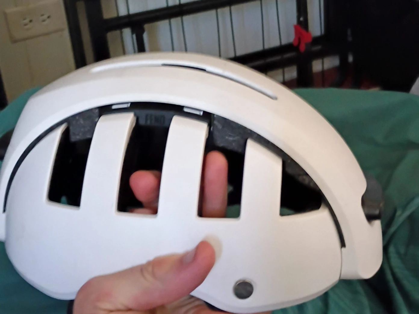 FEND White Commuter Helmet