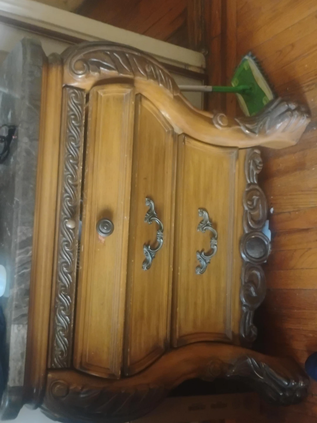 Two end tables $125. the set