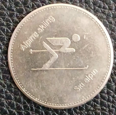 Olympic Trust of Canada "Alpine Skiing" Commemorative Coin