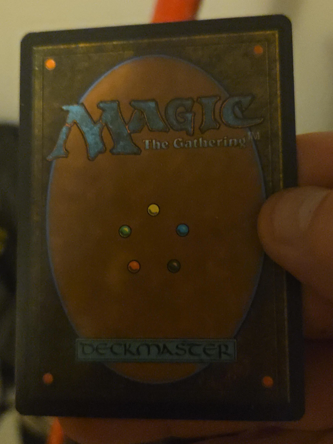 Magic The Gathering Deckmaster Card