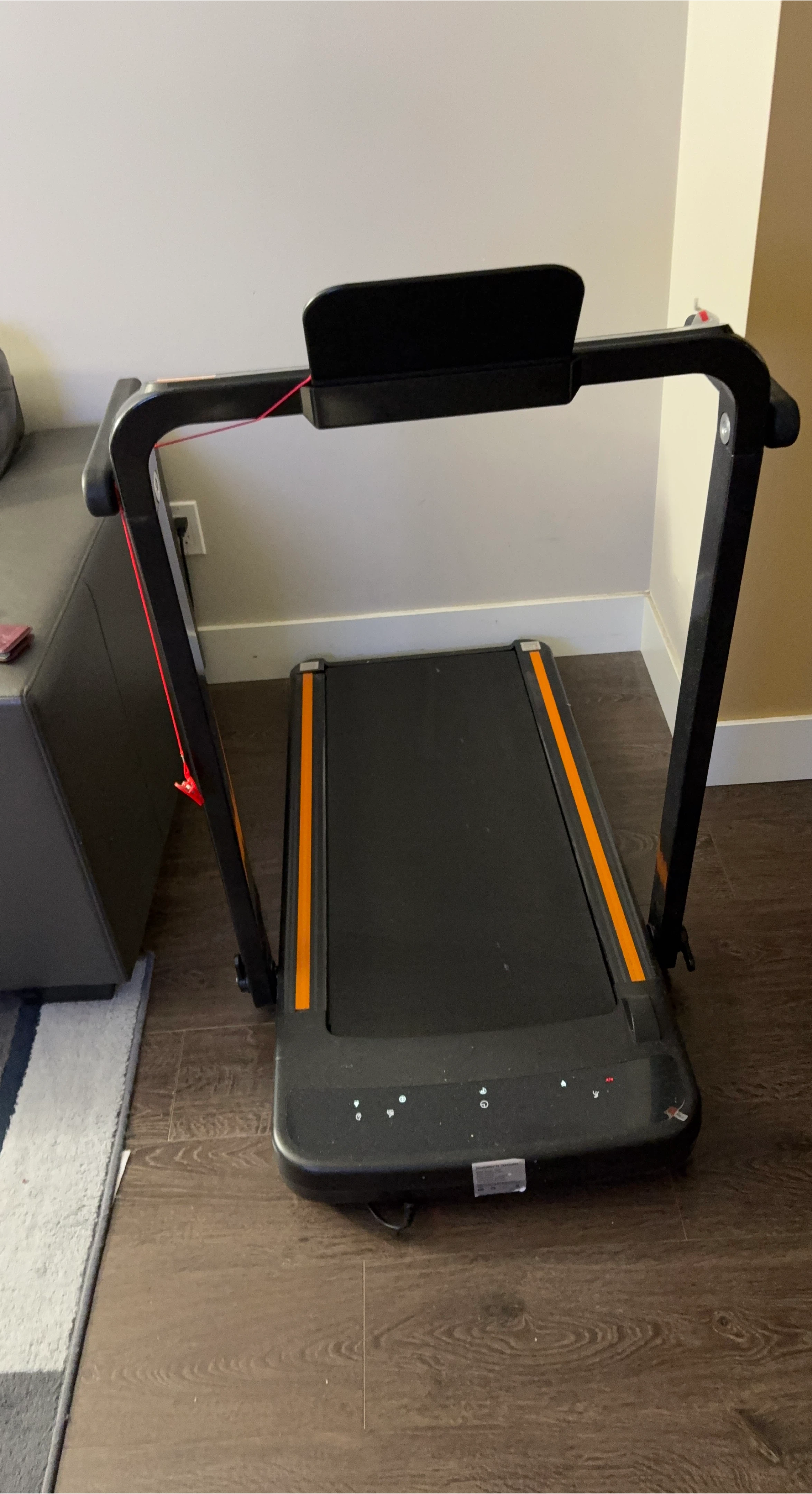 Black and Orange Treadmill
