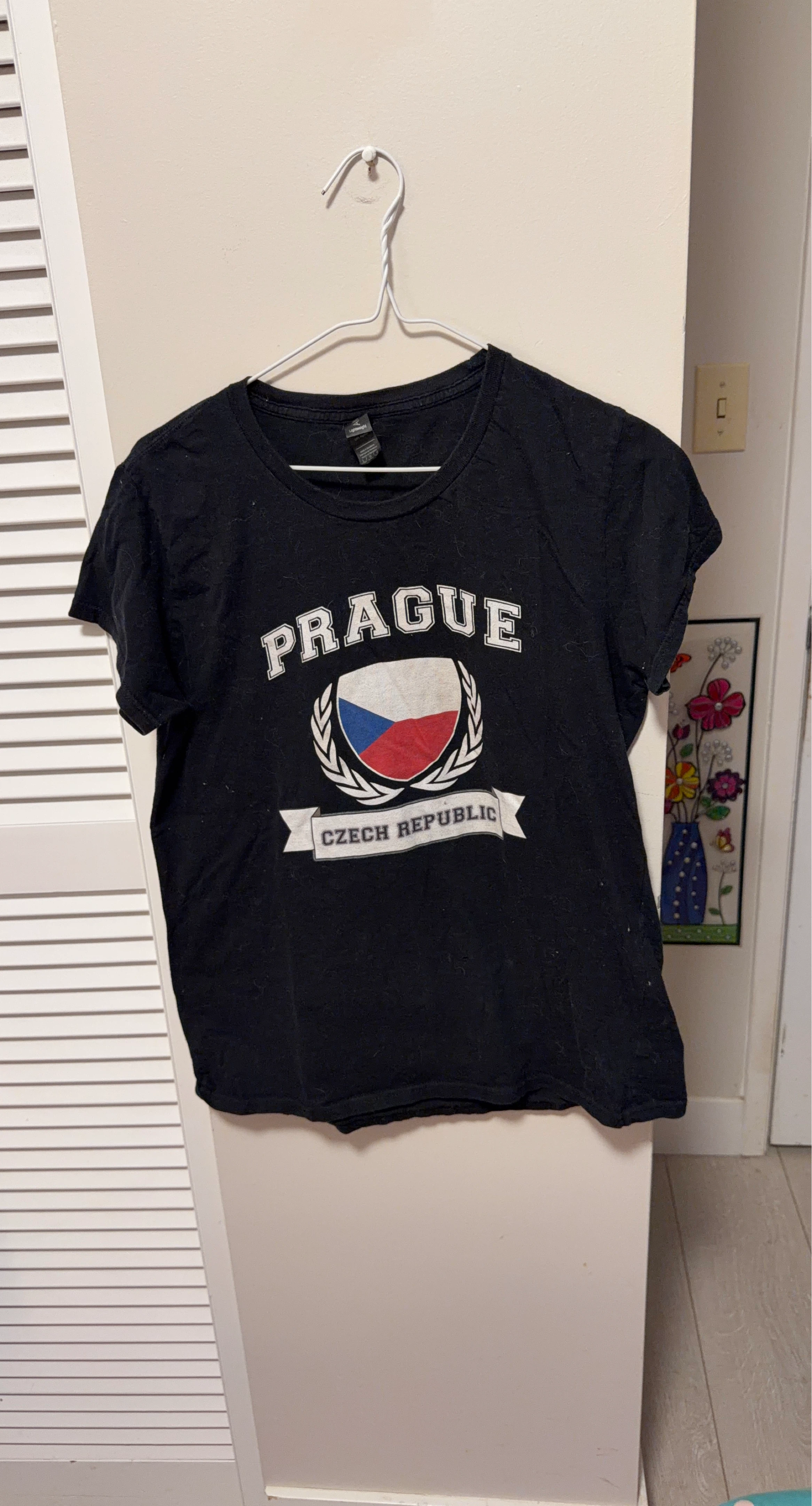 Black Prague Czech Republic T-Shirt