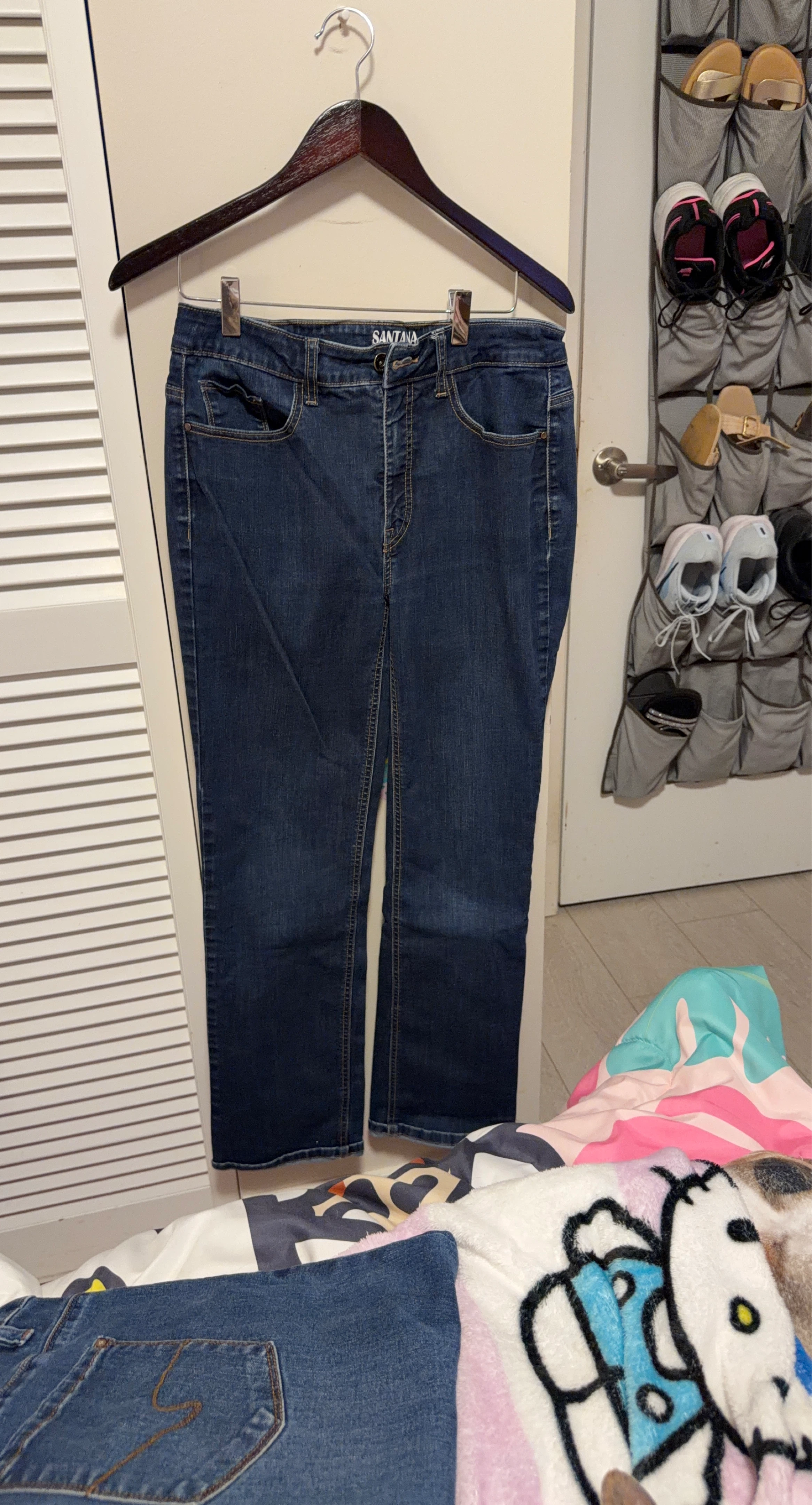 Santana dark wash denim jeans