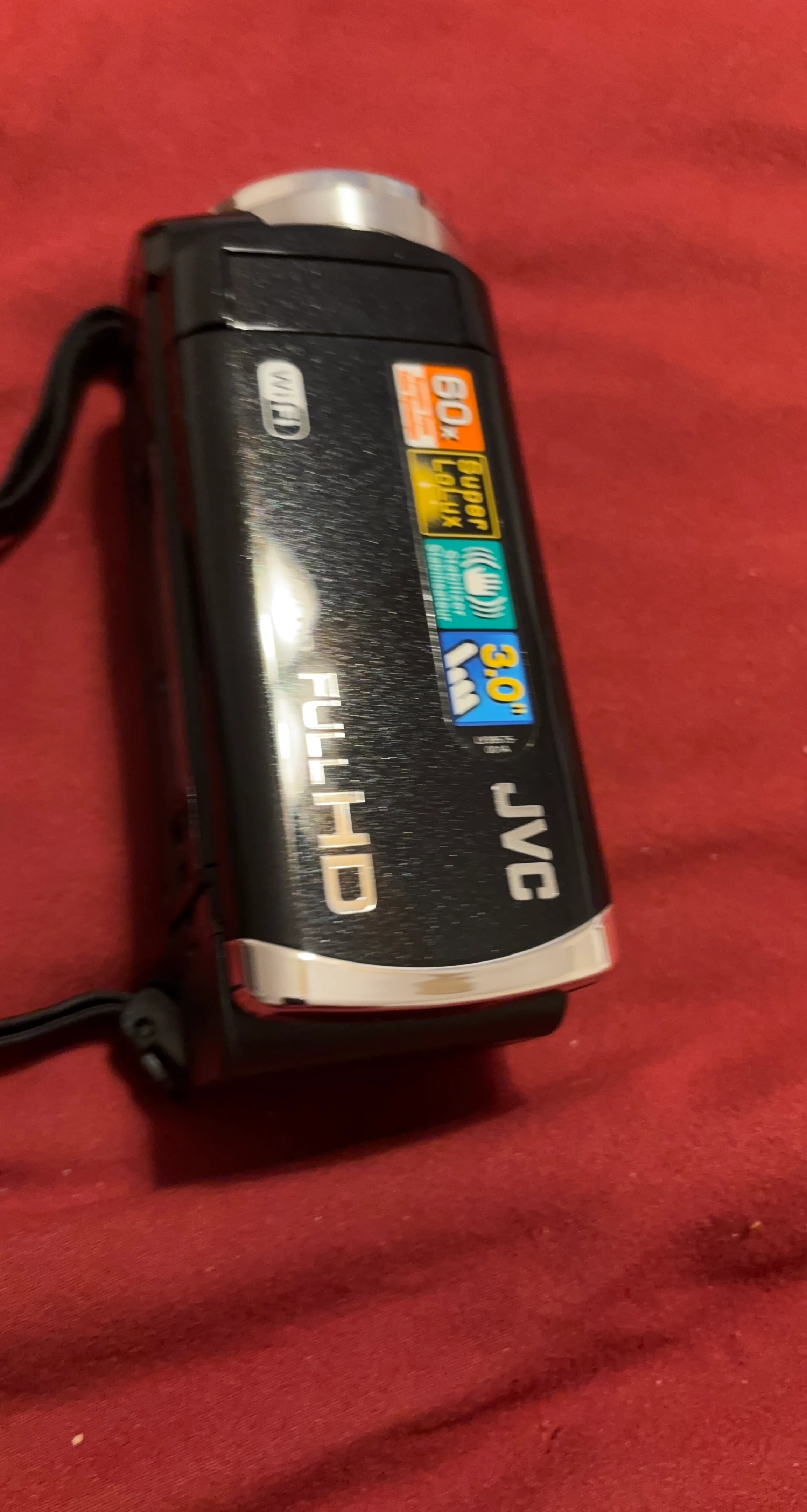 JVC Full HD Camcorder with 60x Optical Zoom