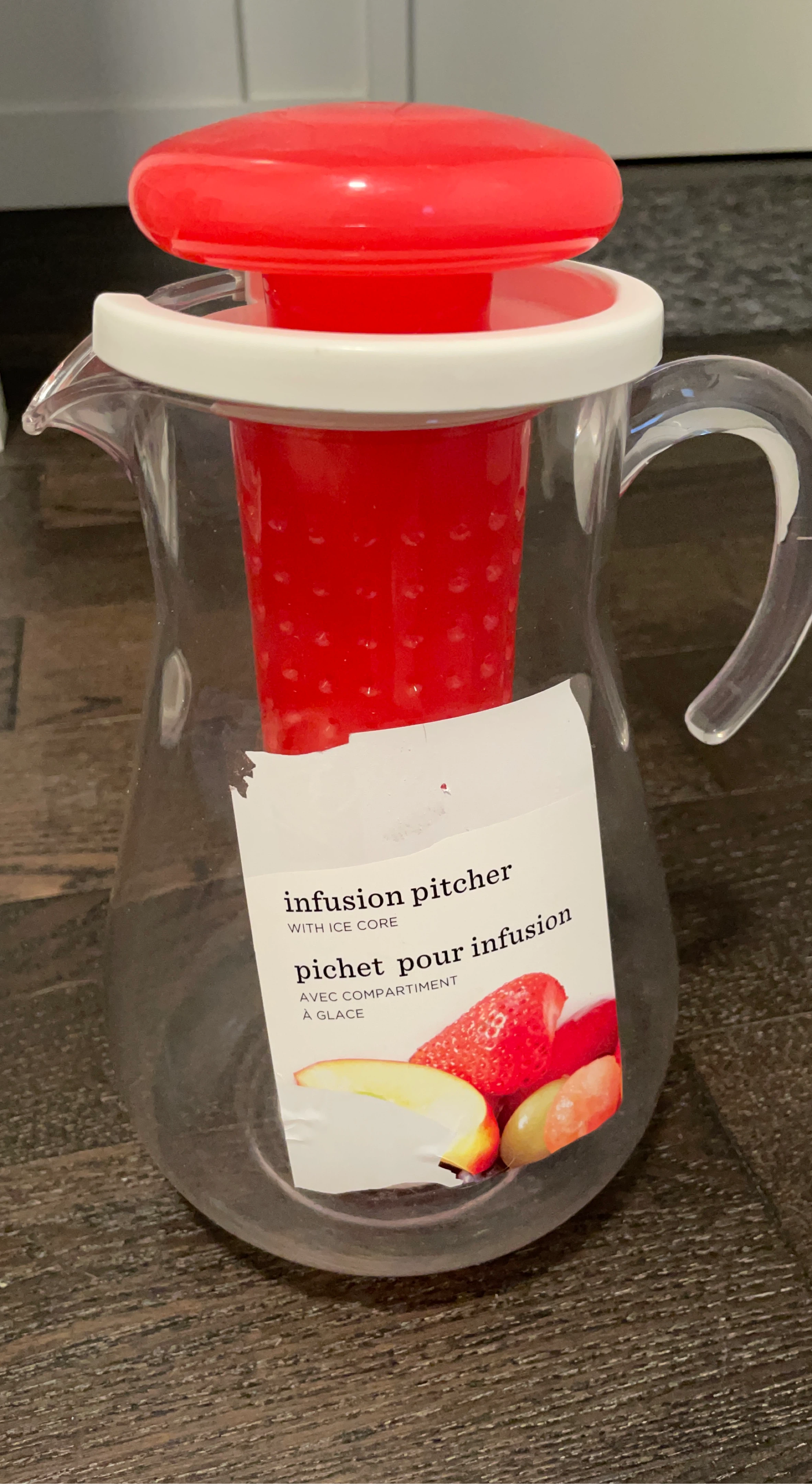 Infusion Pitcher with Ice Core