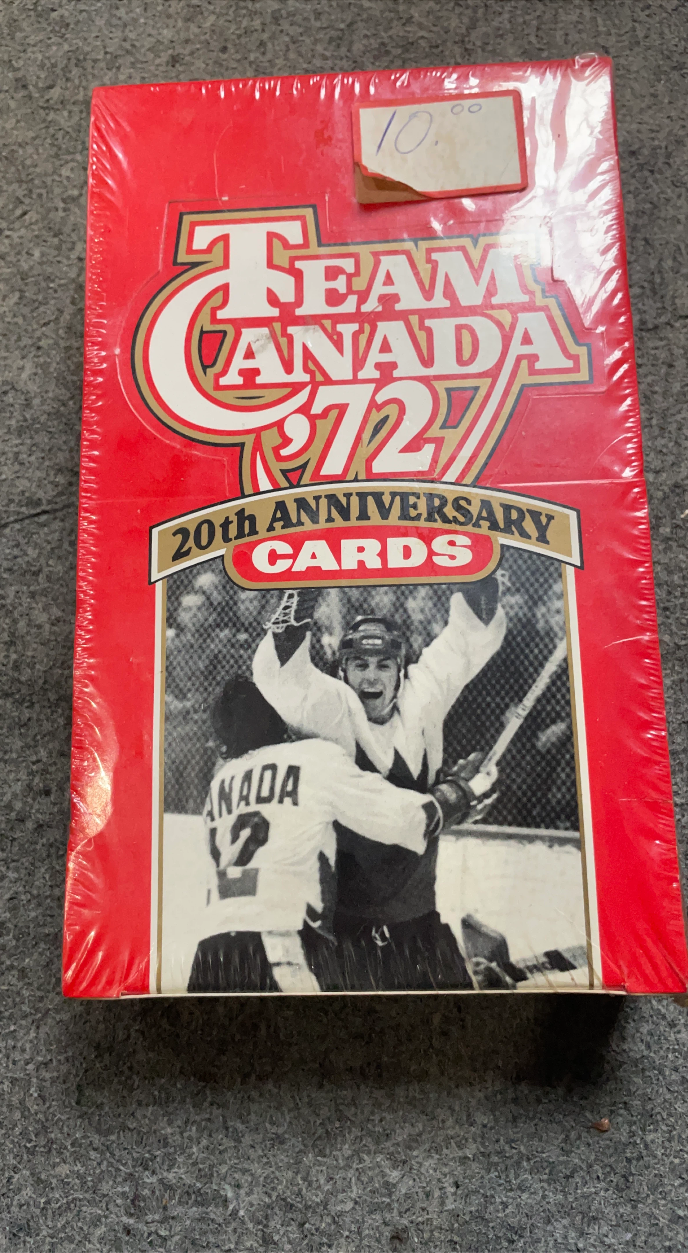 Team Canada '72 20th Anniversary Hockey Cards Box