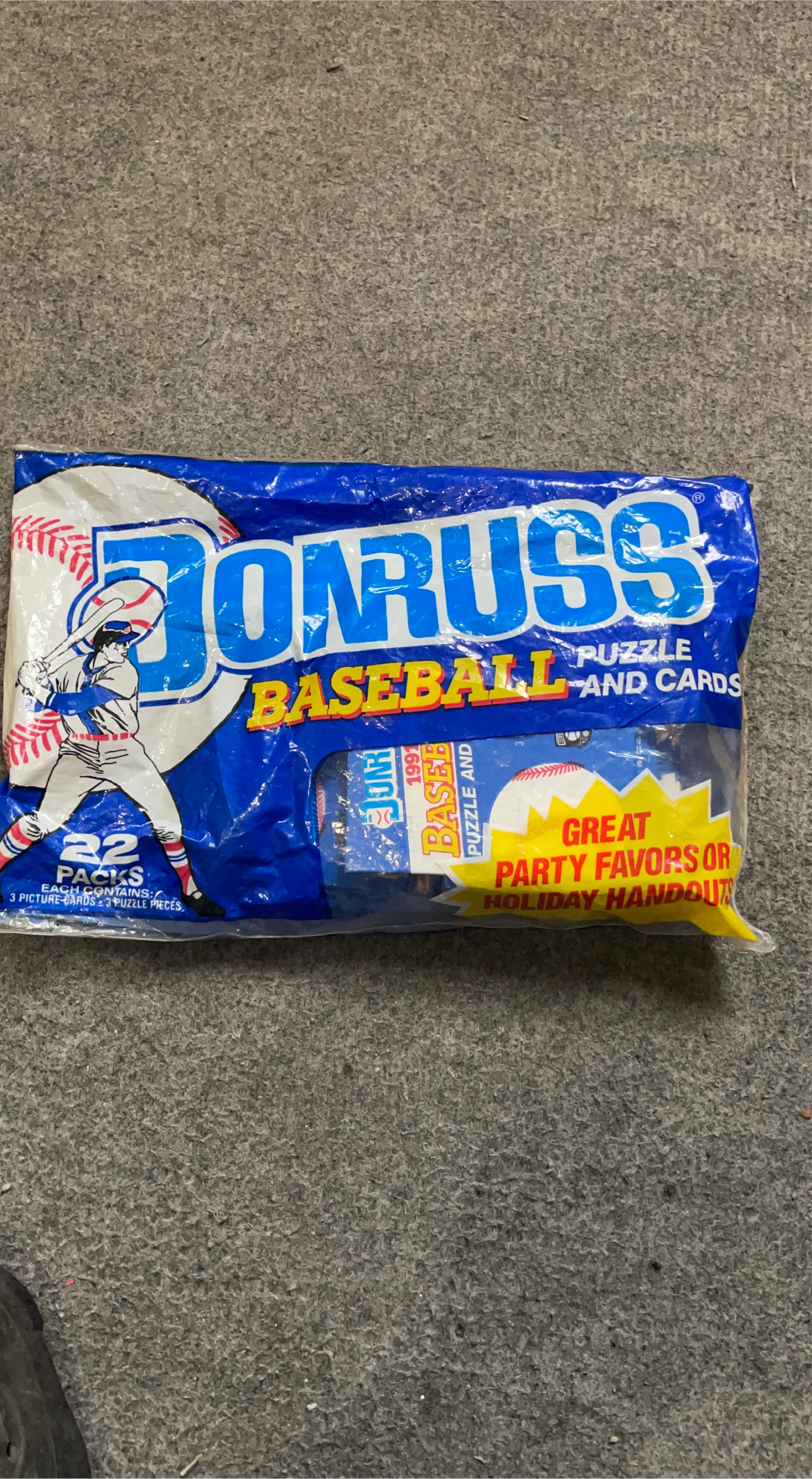 1991 Donruss Baseball Puzzle and Cards 22 Packs