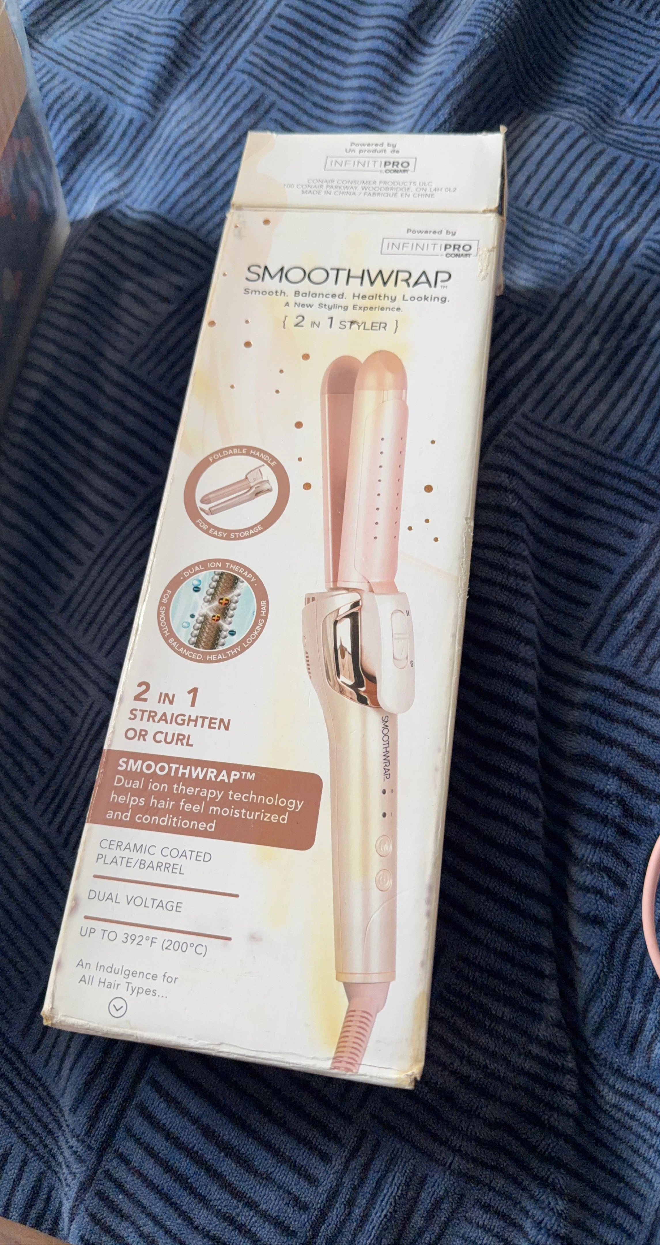 INFINITI PRO SMOOTHWRAP 2-in-1 Hair Styler