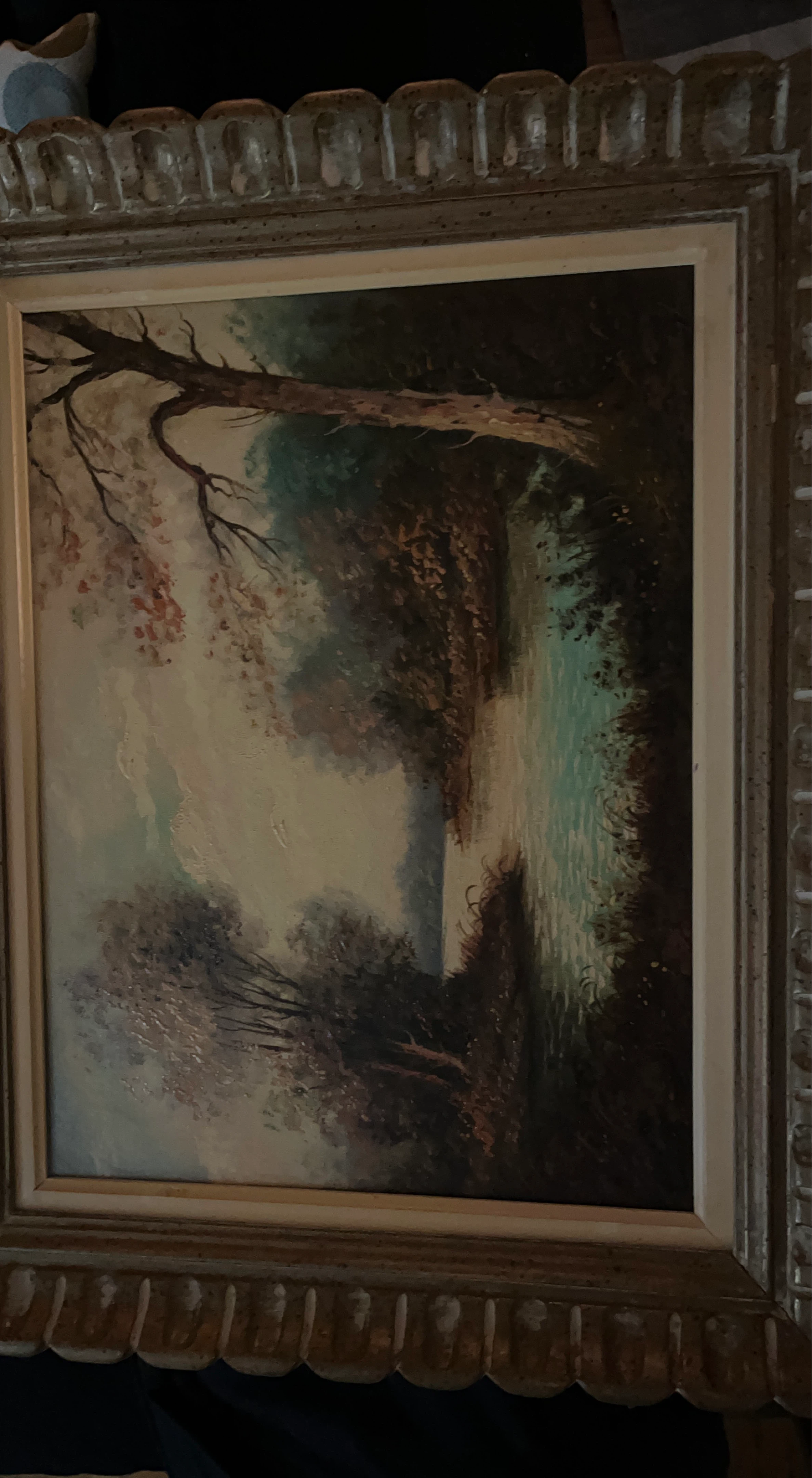 Framed Landscape Painting