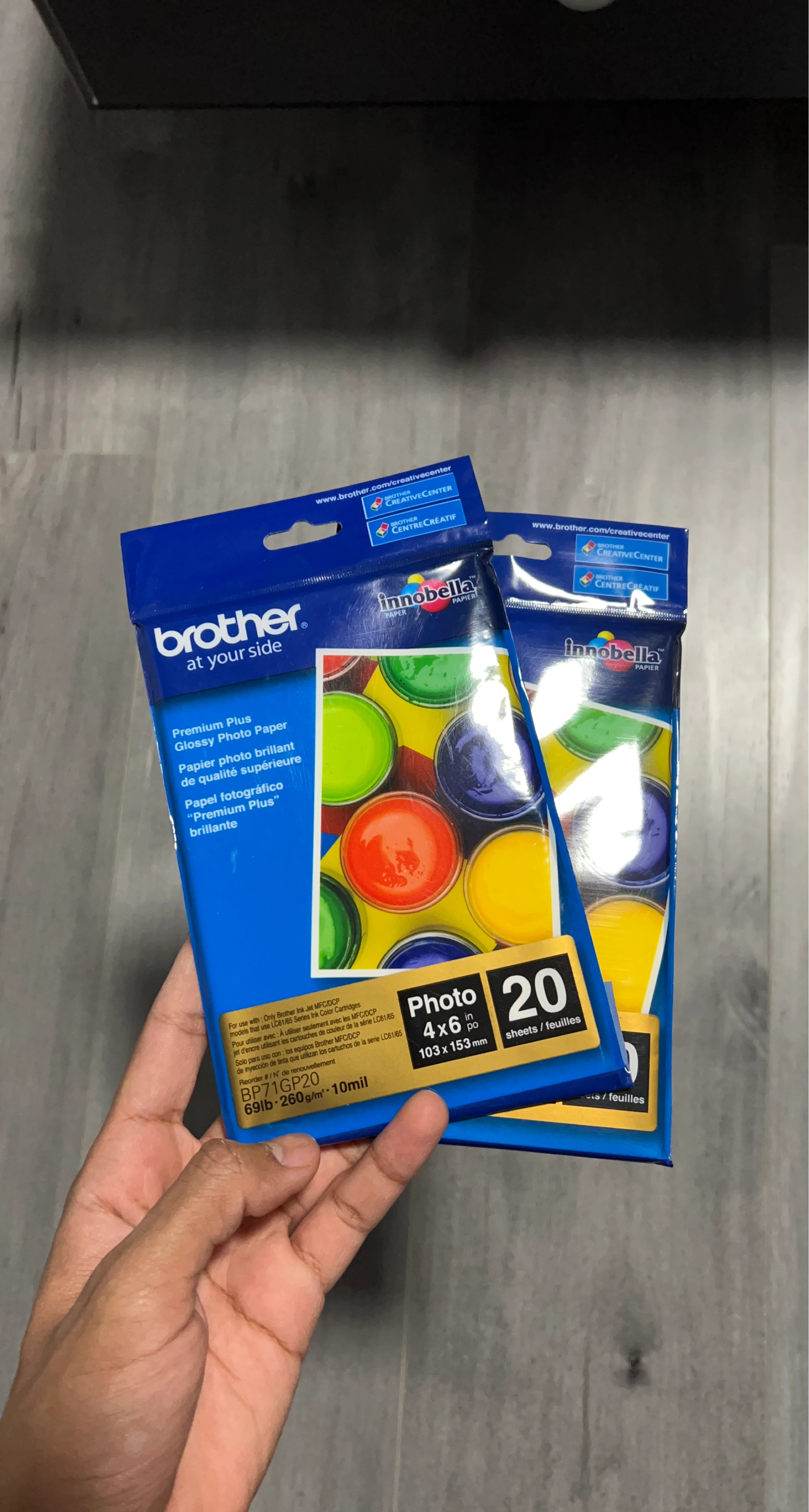 Brother Glossy Printer Photo Paper