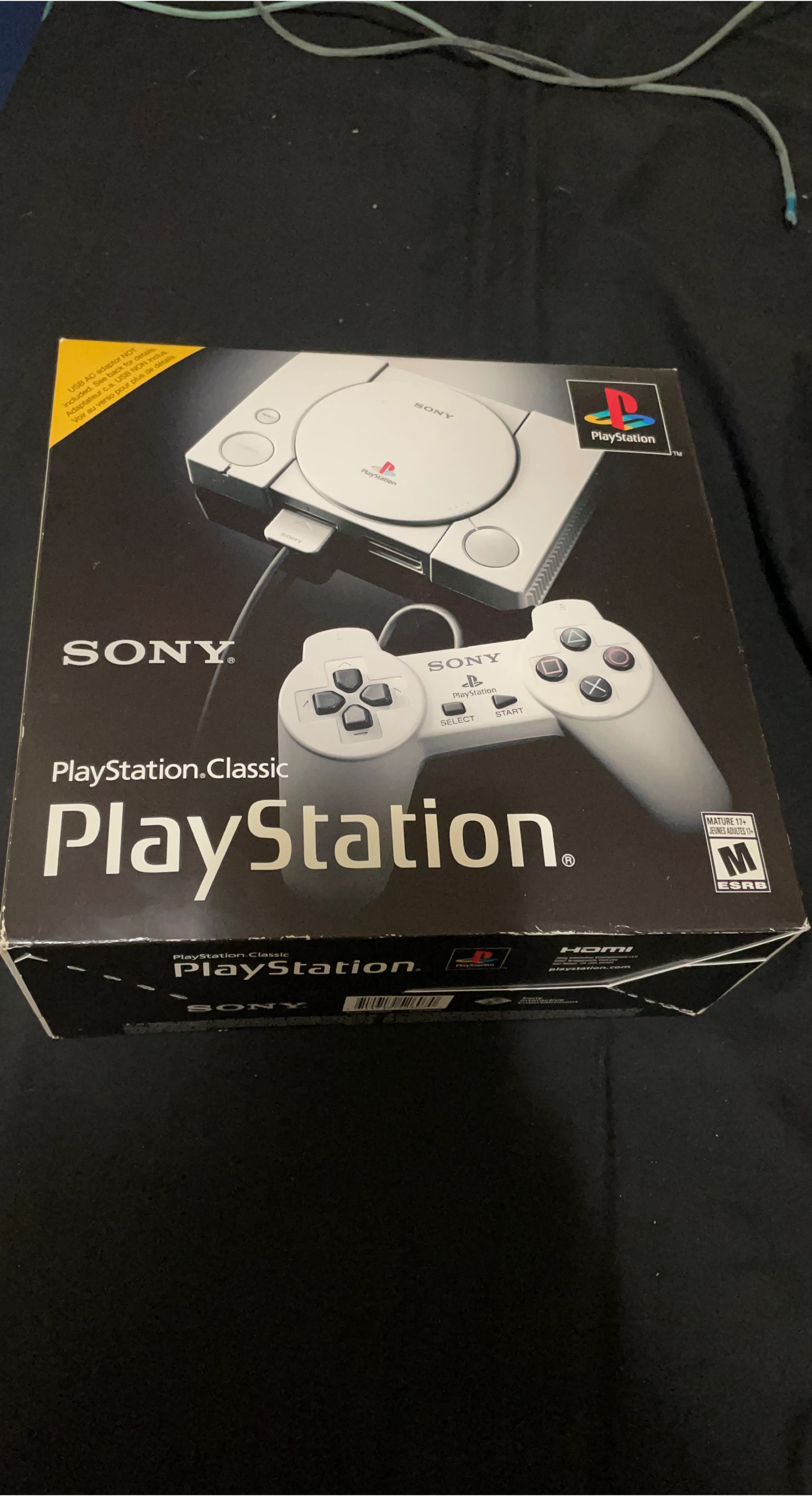 Sony PlayStation Classic Console with 2 Controllers