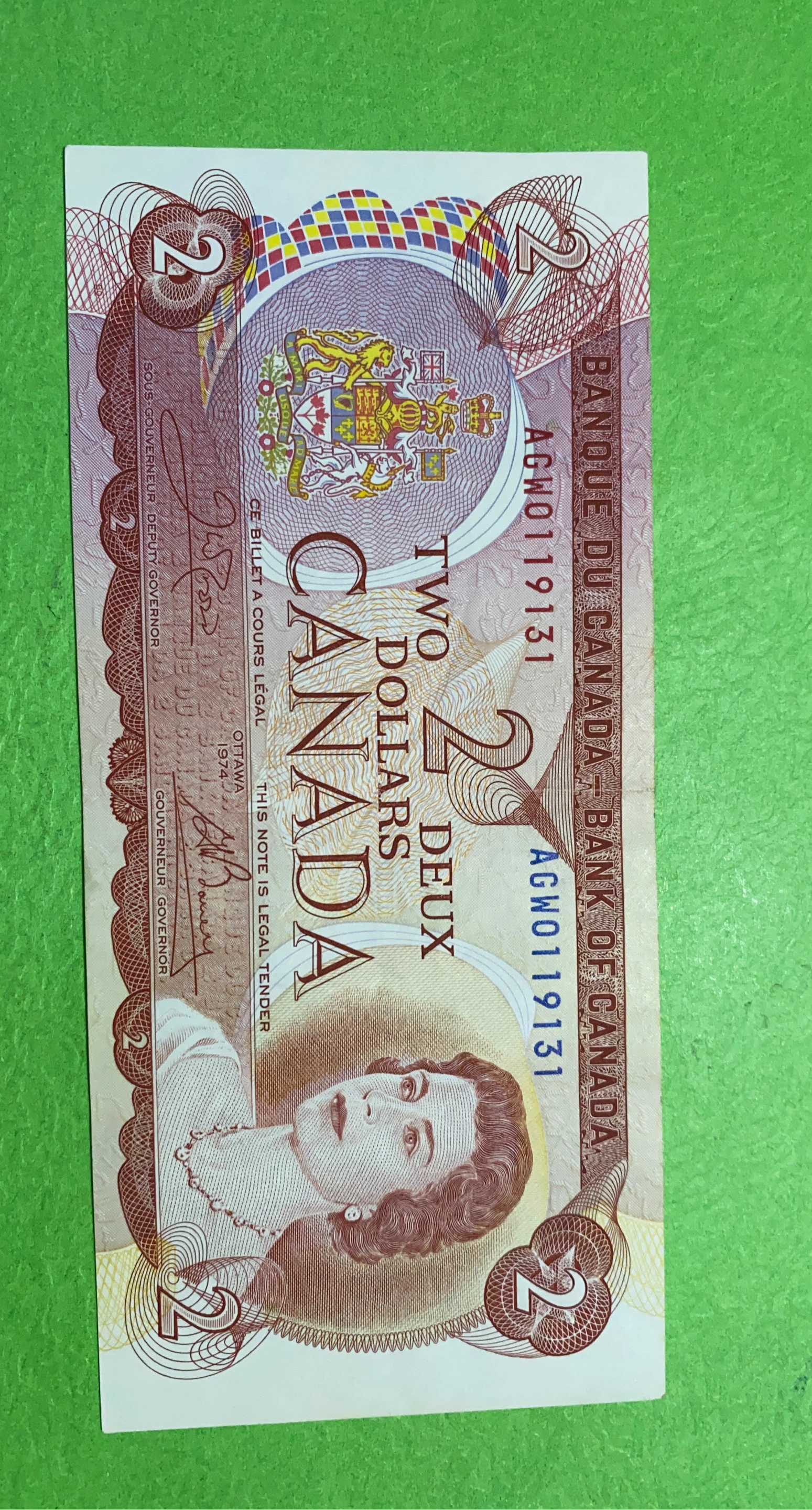 Bank of Canada $2 Bill