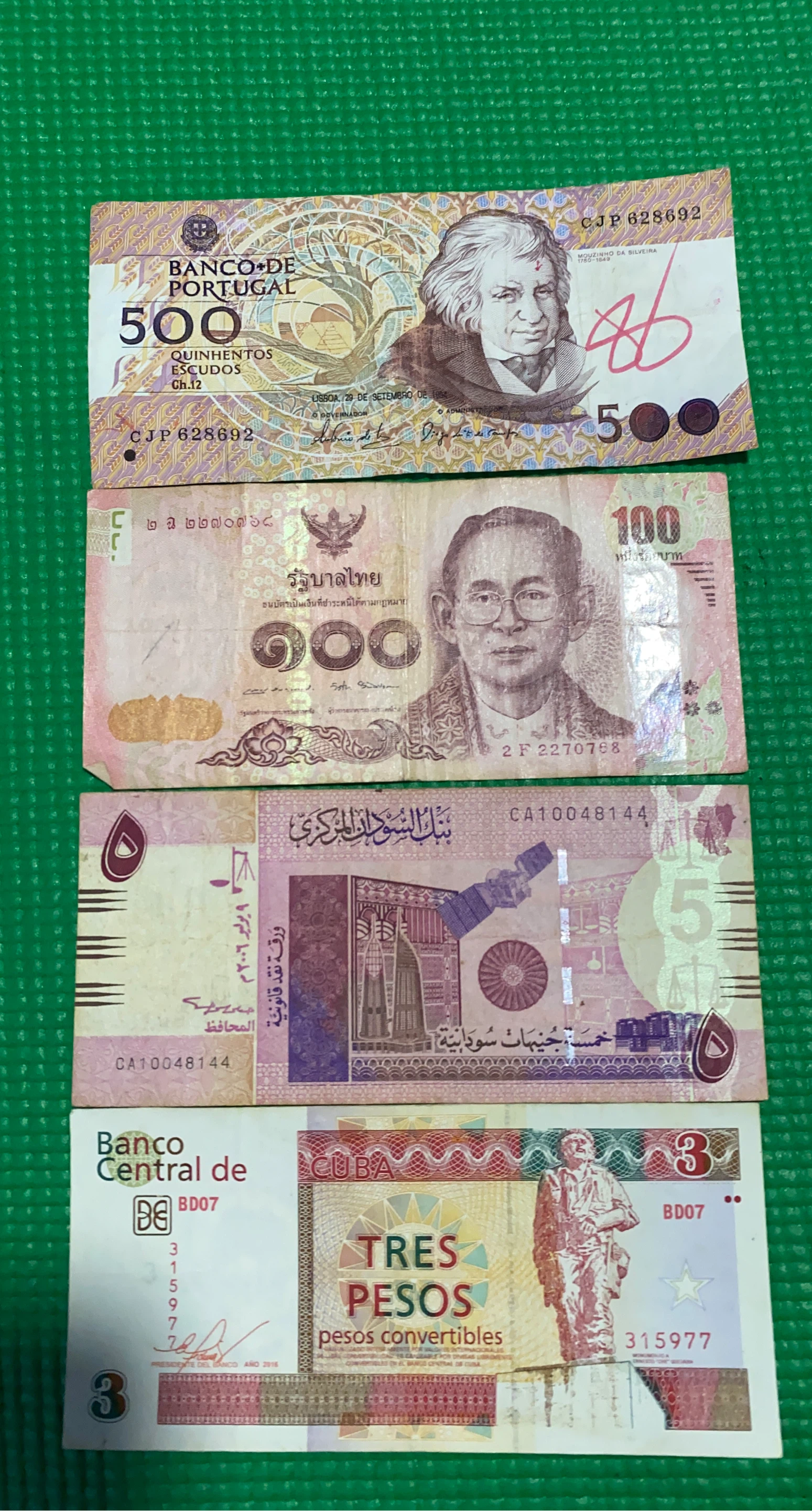 Collection of International Banknotes