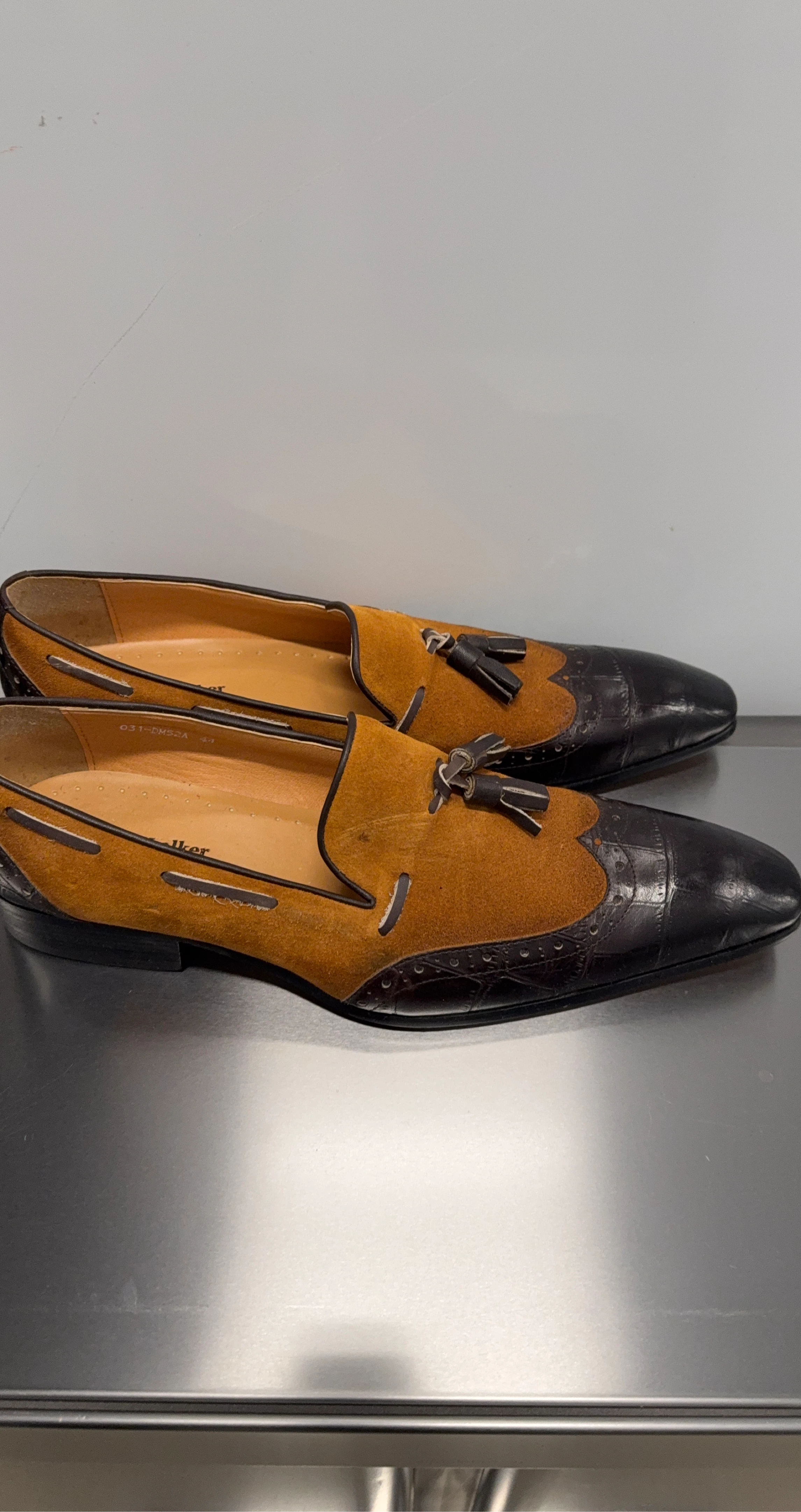 Bruno Magli Tassel Loafers Size 44