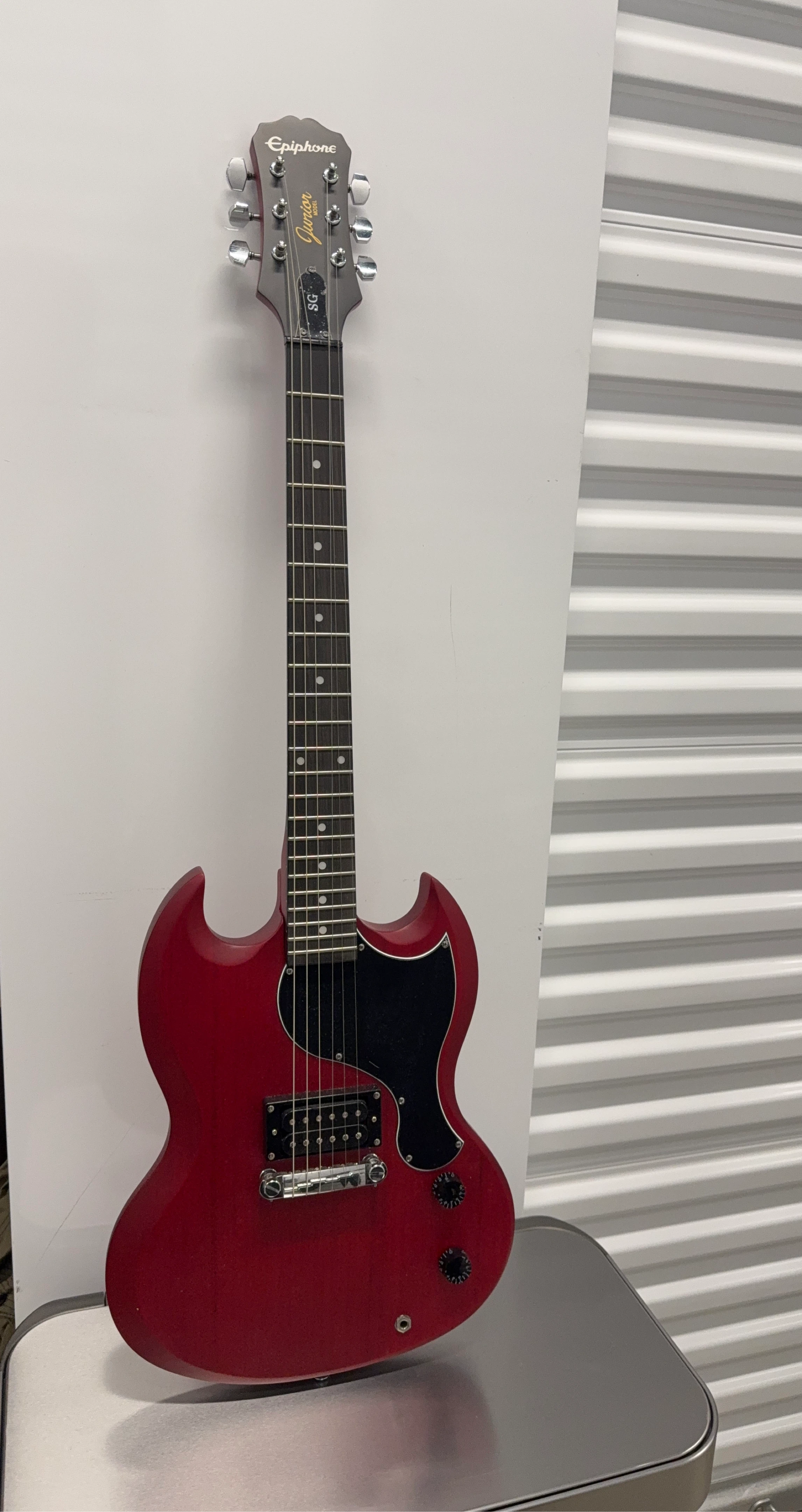 Epiphone SG Junior Electric Guitar - Cherry Red