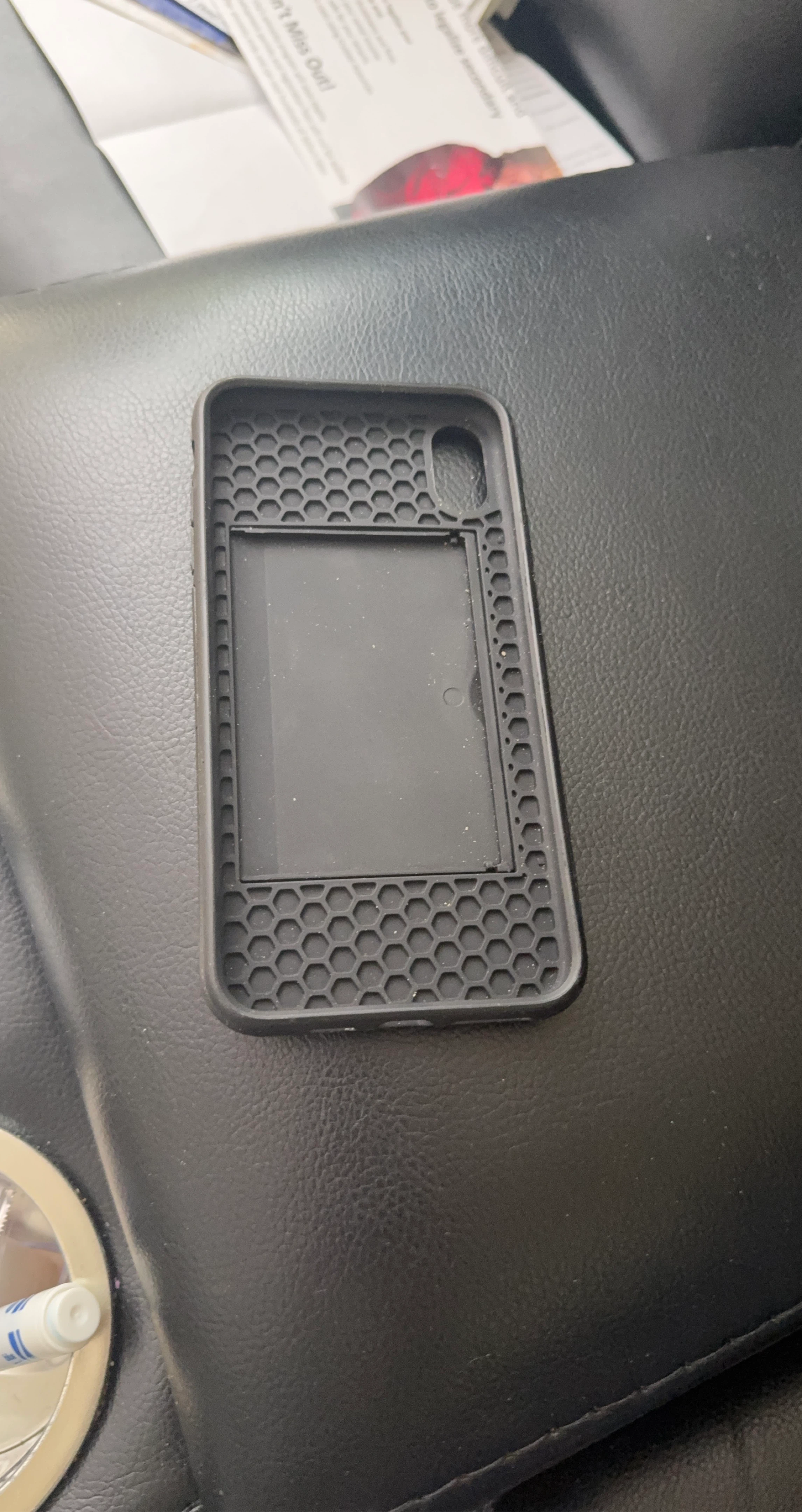 Black Honeycomb iPhone Case