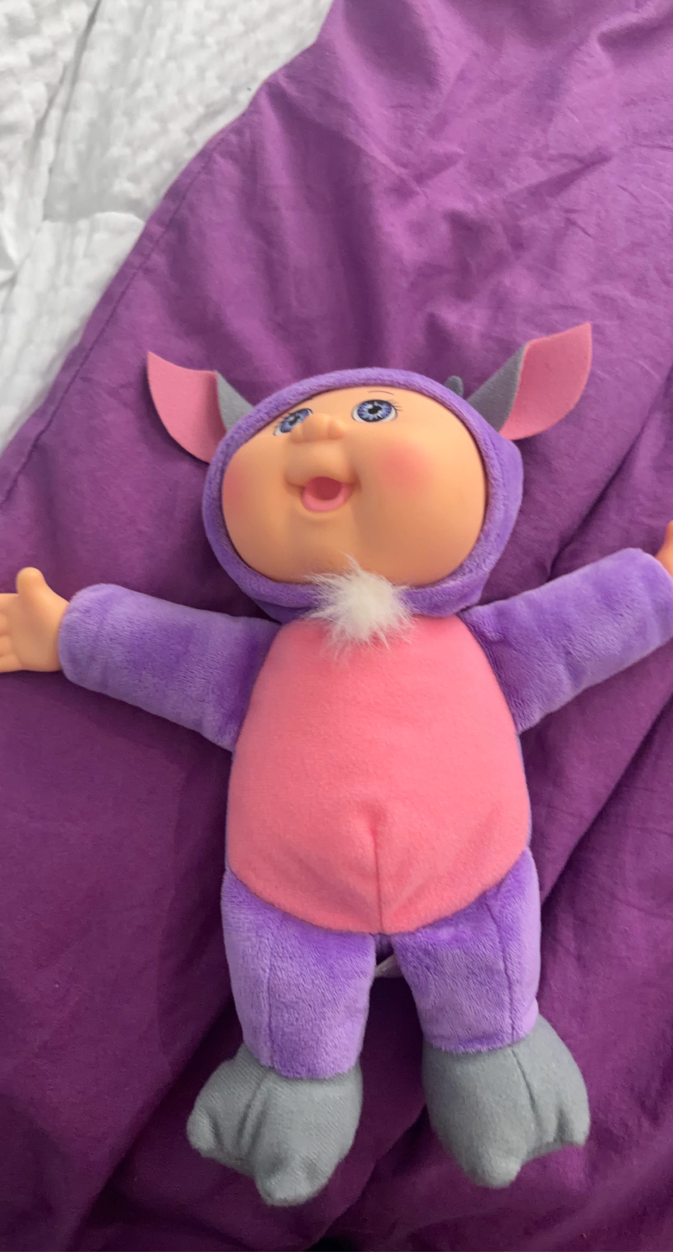 Cabbage Patch Kids Purple Plush Toy