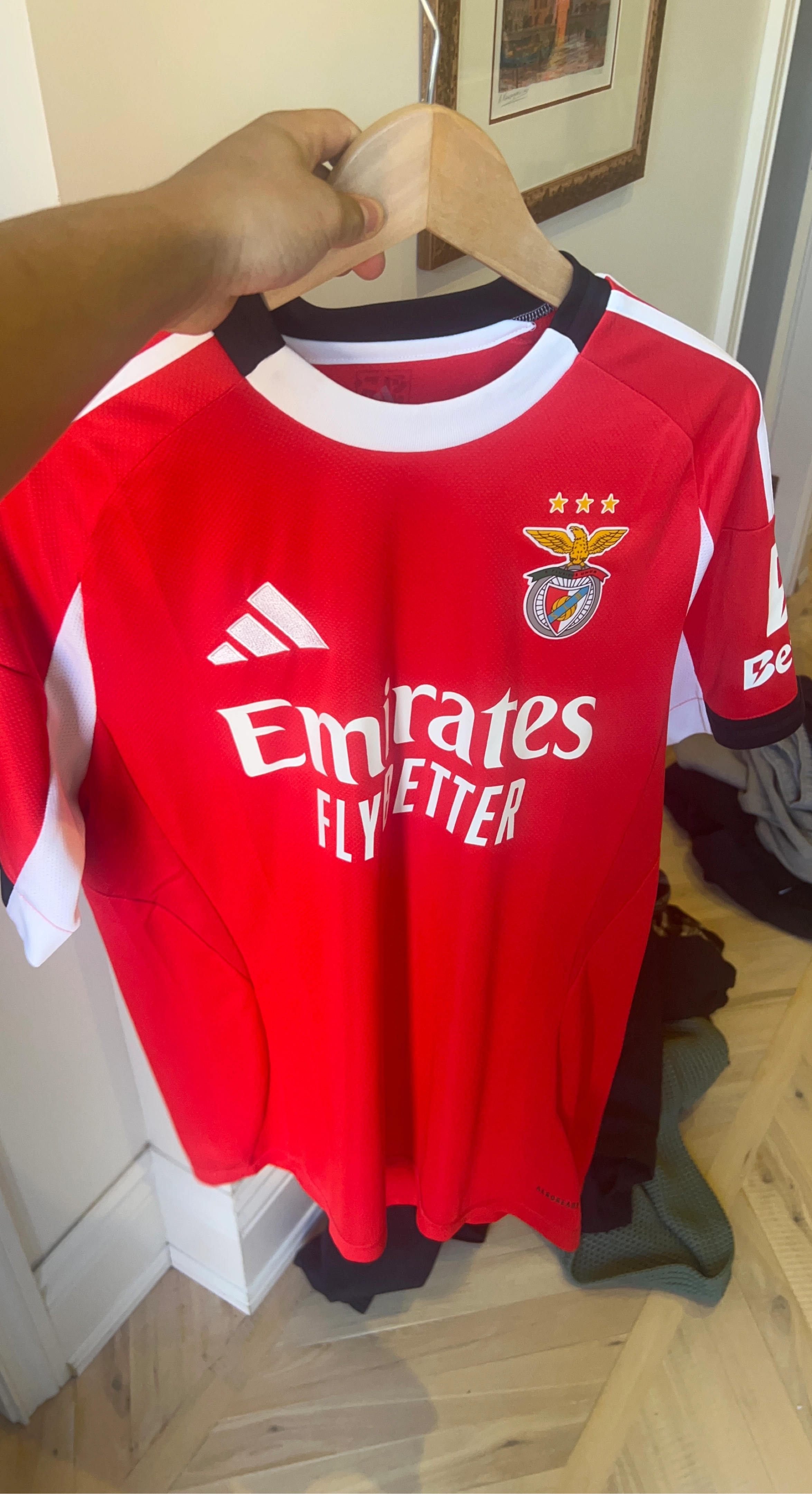 Benfica 25/26 Home Jersey Player Authentic