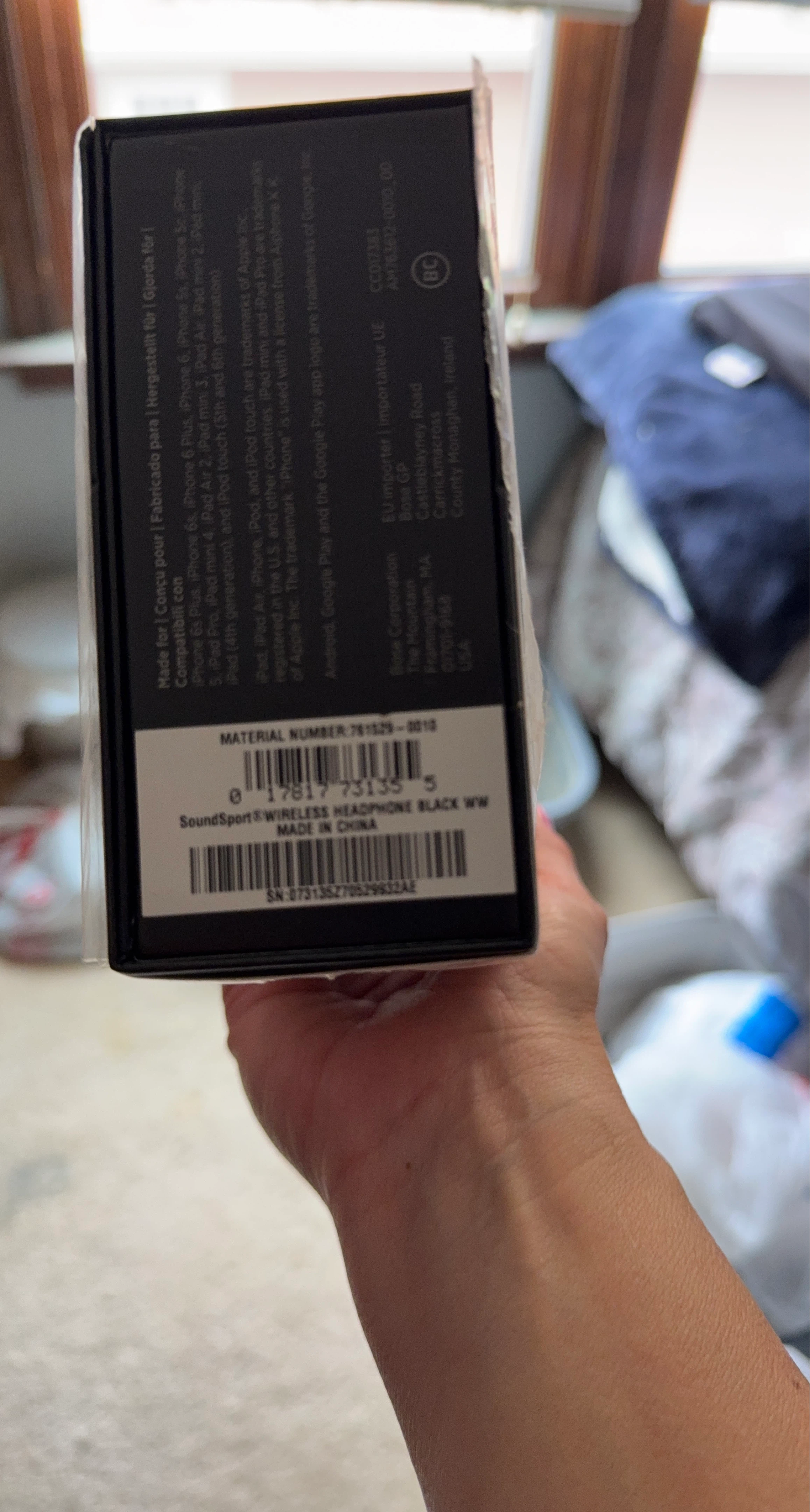 Bose SoundSport Wireless Headphones Black