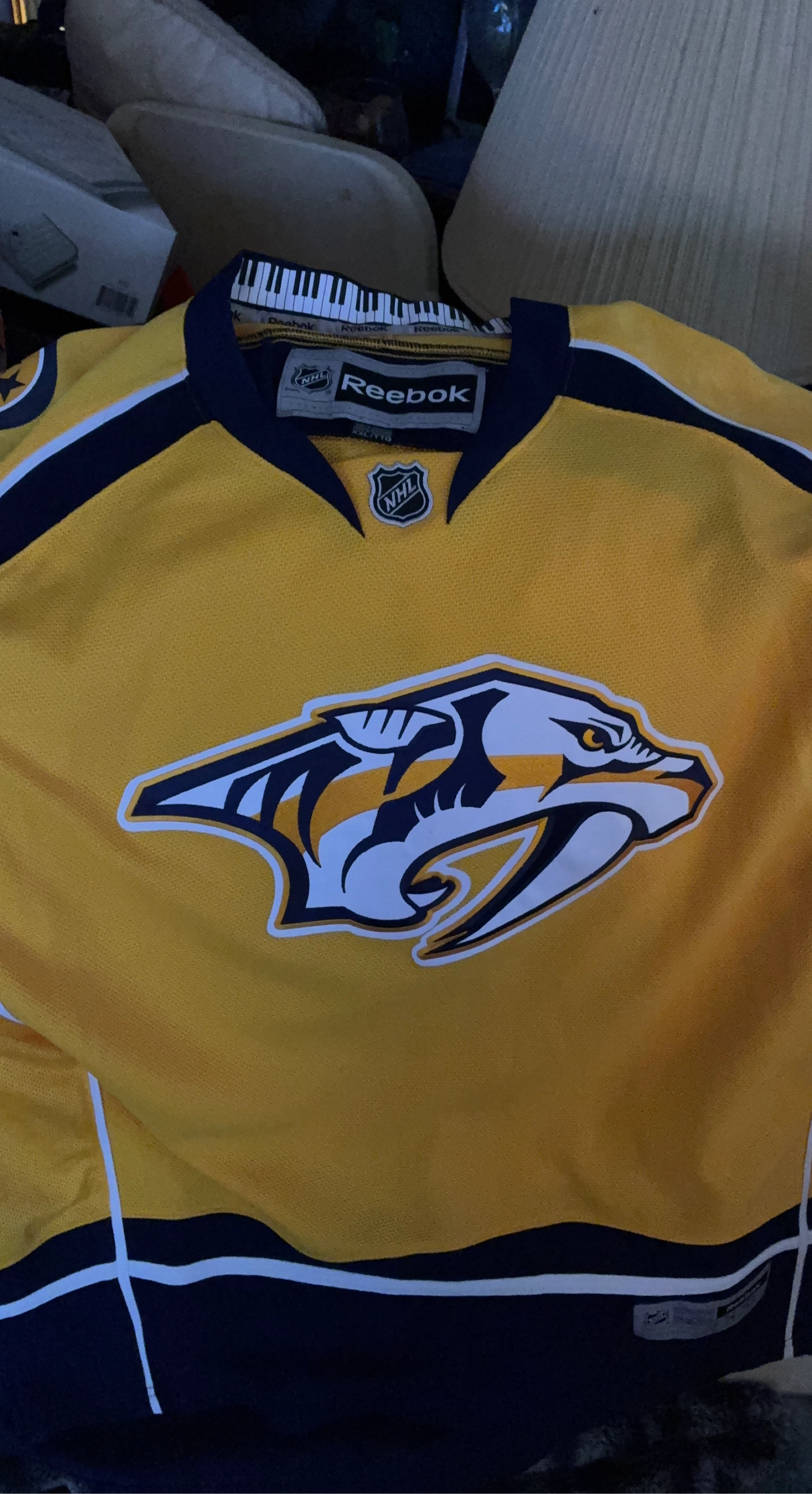 Reebok NHL Nashville Predators Hockey Jersey XXL