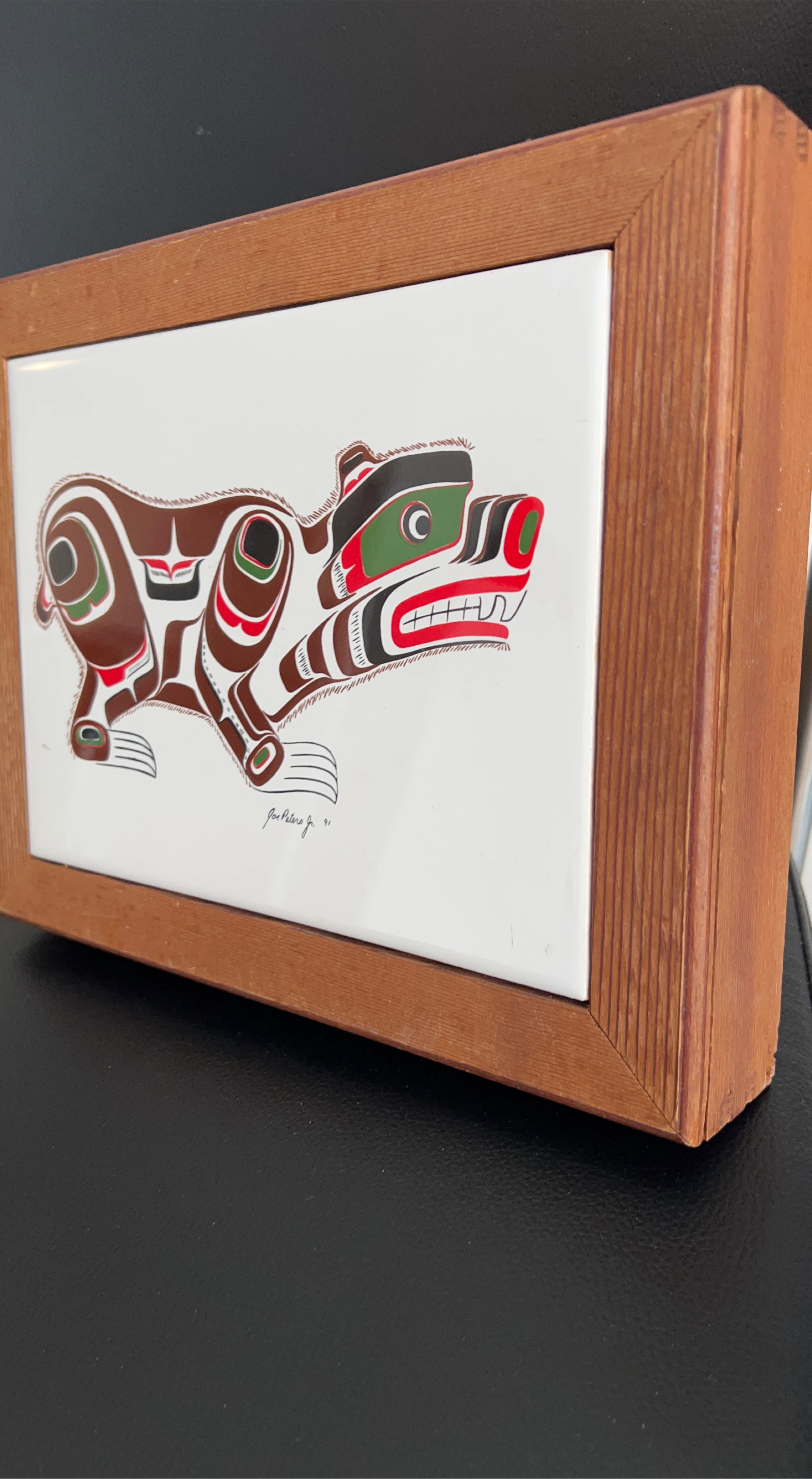 Framed Art Print - Joe Peters Jr. '91