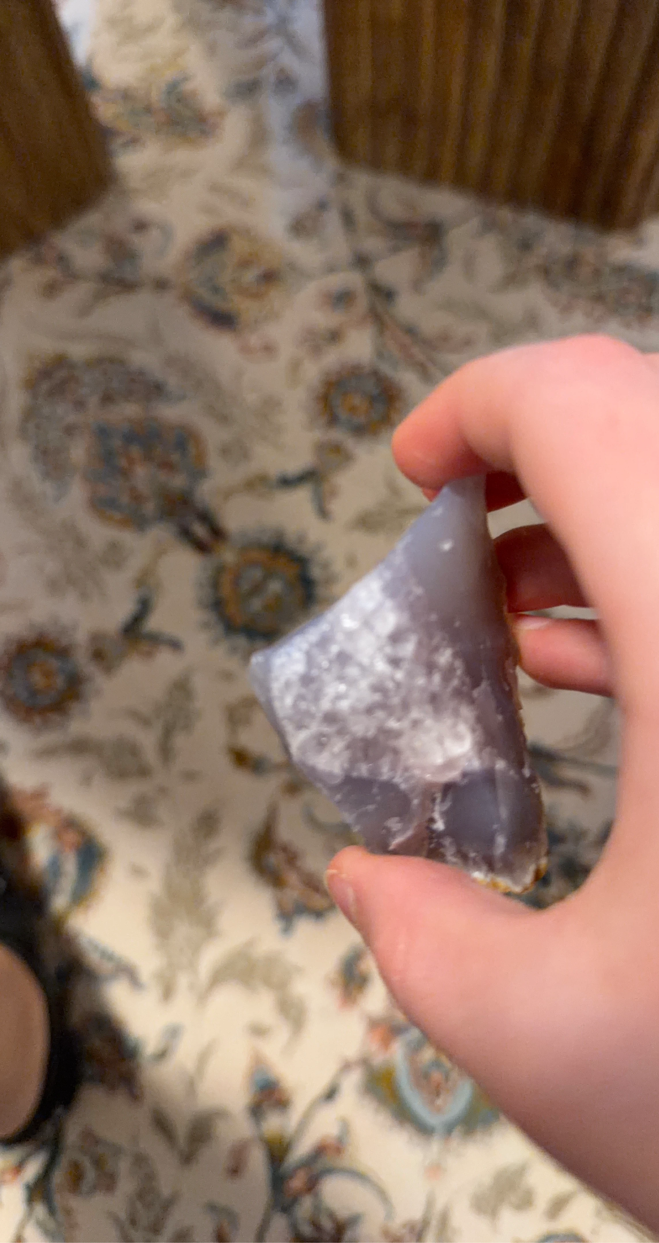 Raw Purple Agate Slice