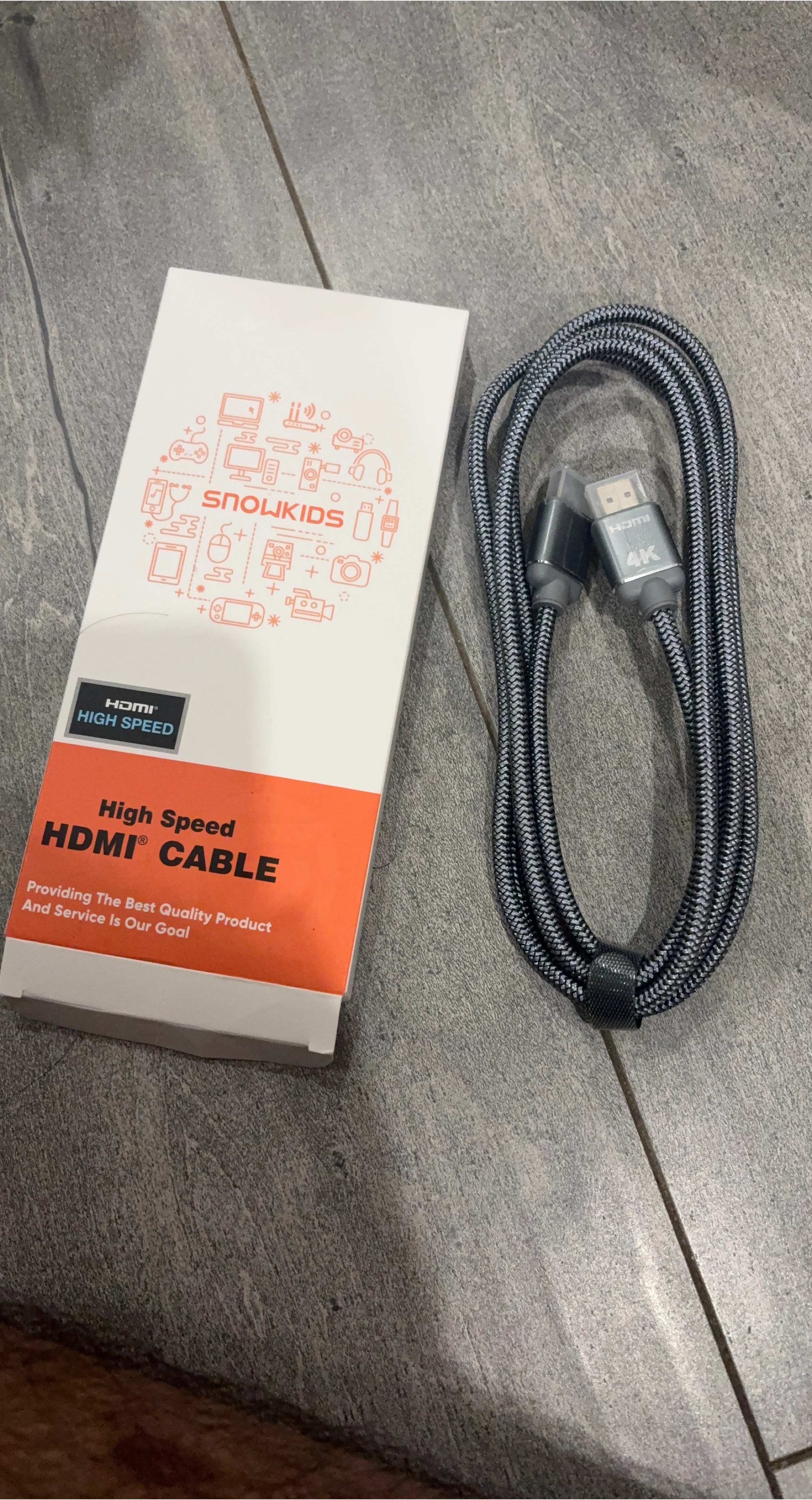 SNOWKIDS High Speed HDMI Cable