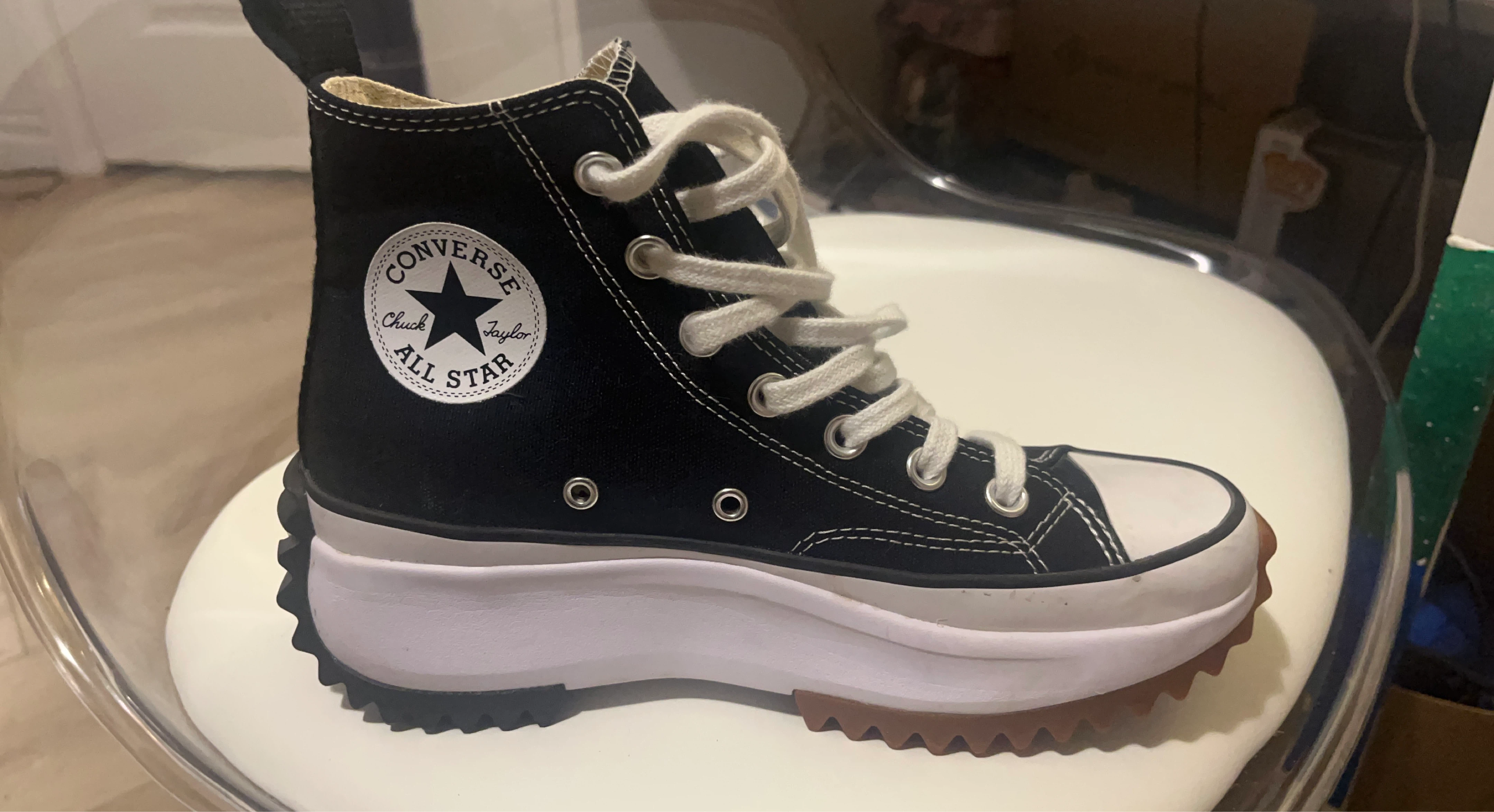 Converse Run Star Hike High Top Sneakers Black