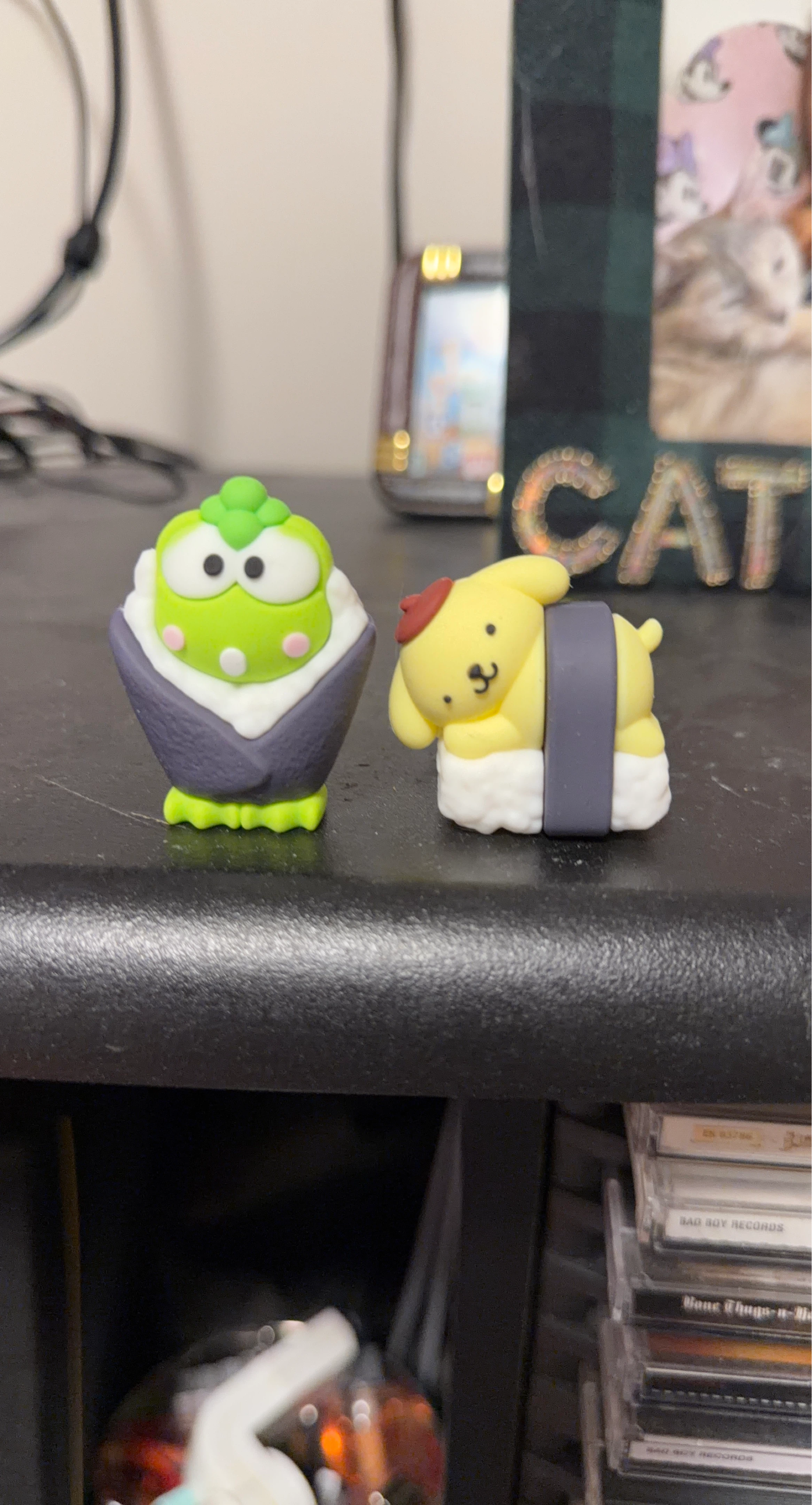Sanrio Pompompurin & Keroppi Mini Figures