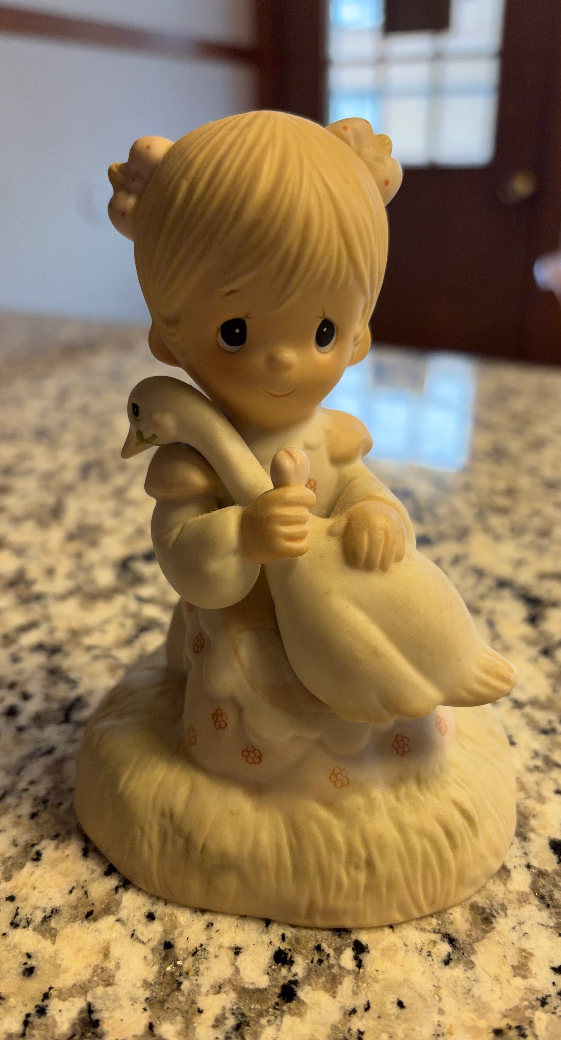 Precious Moments "He Loves Me, He Loves Me Not" Figurine