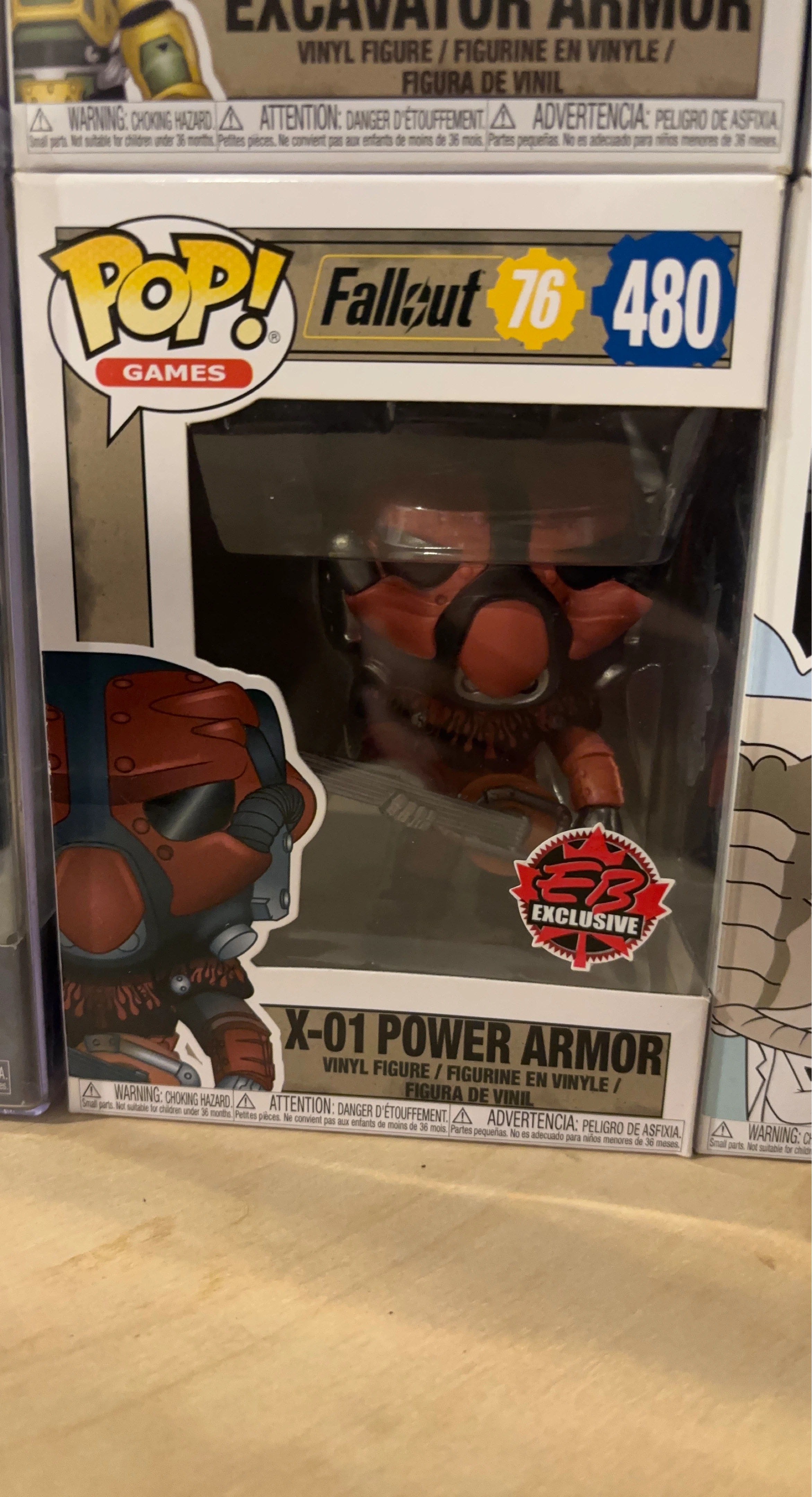 Funko Pop! Fallout 76 X-01 Power Armor Vinyl Figure #480