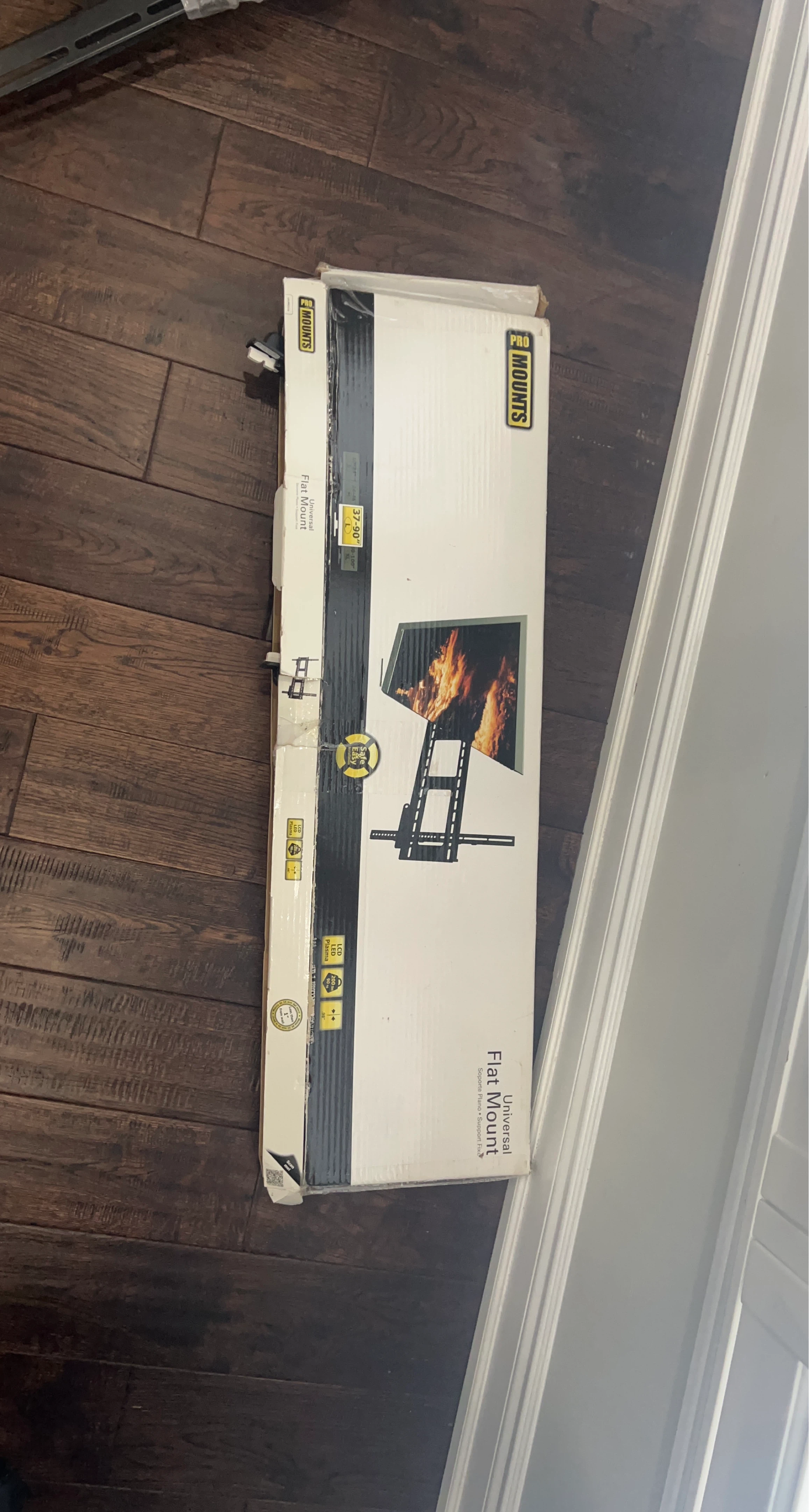 PRO MOUNTS Universal Flat Mount for 37-90" TVs